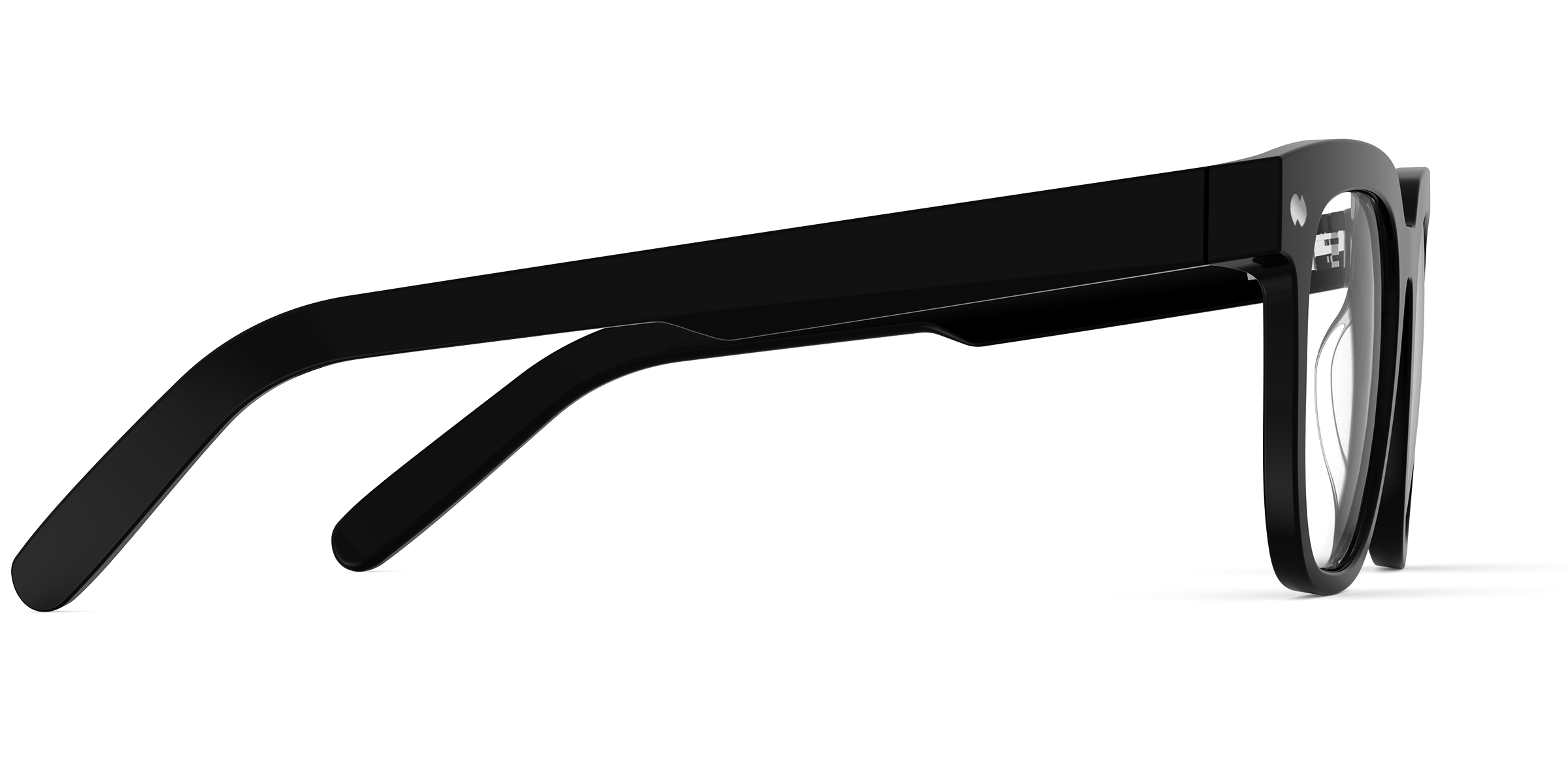 Pair Eyewear Payton Black montatura occhiali quadrata nera