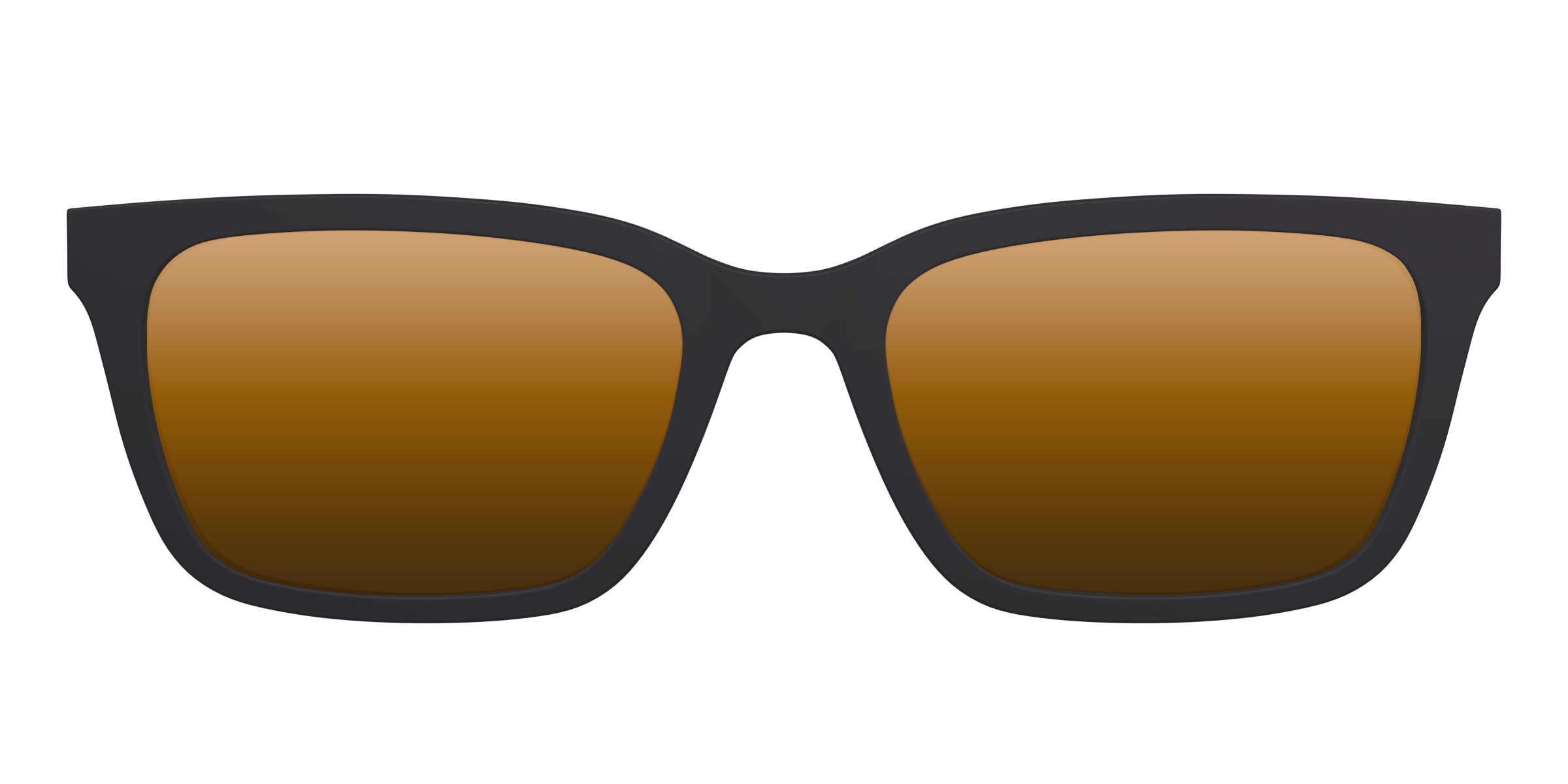 Pair Eyewear Sun Tops The Polarized Gold Reflective Sun Top sole