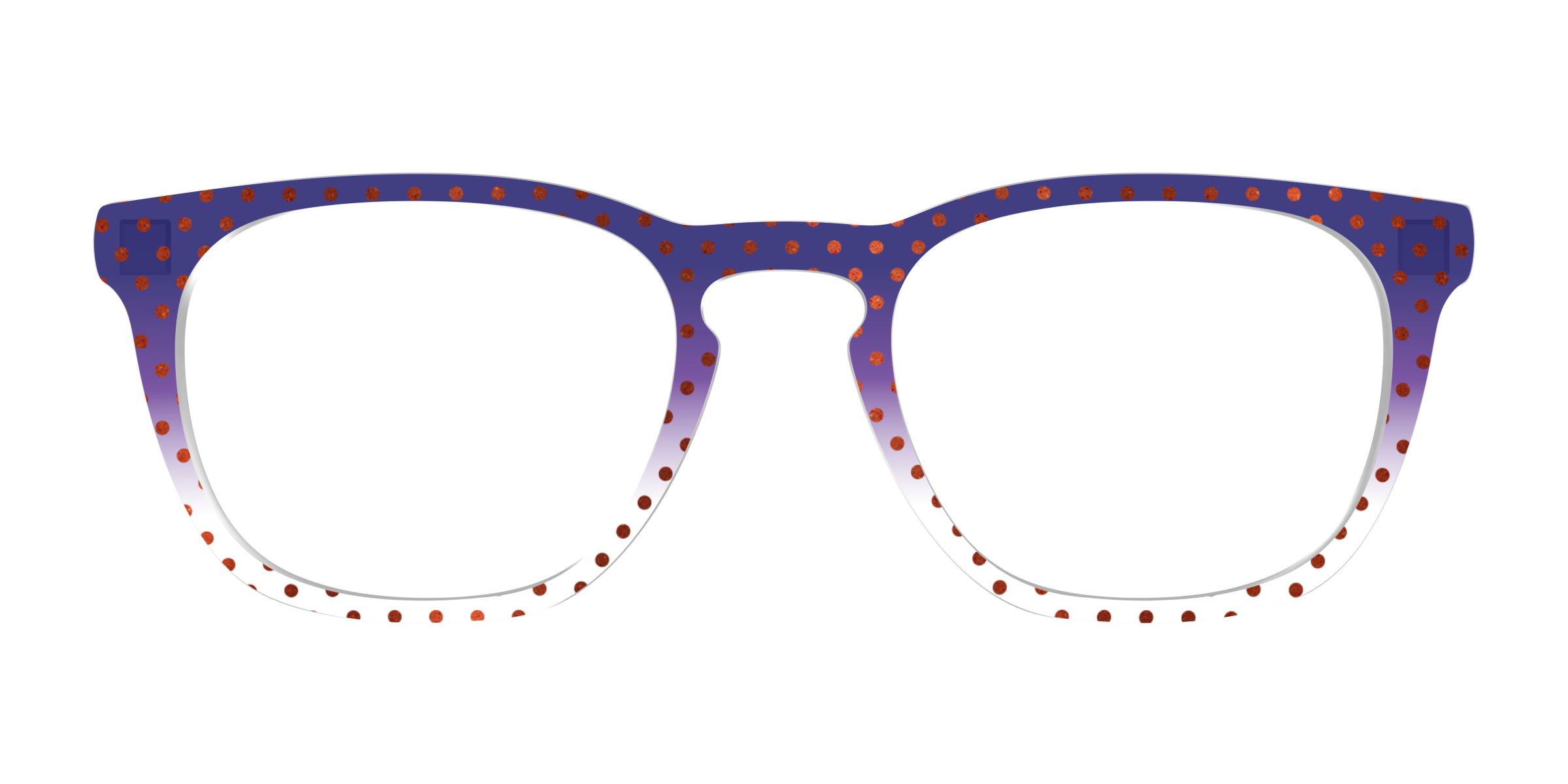 Pair Eyewear Design Tops Galactic Plum Gradient top pois viola