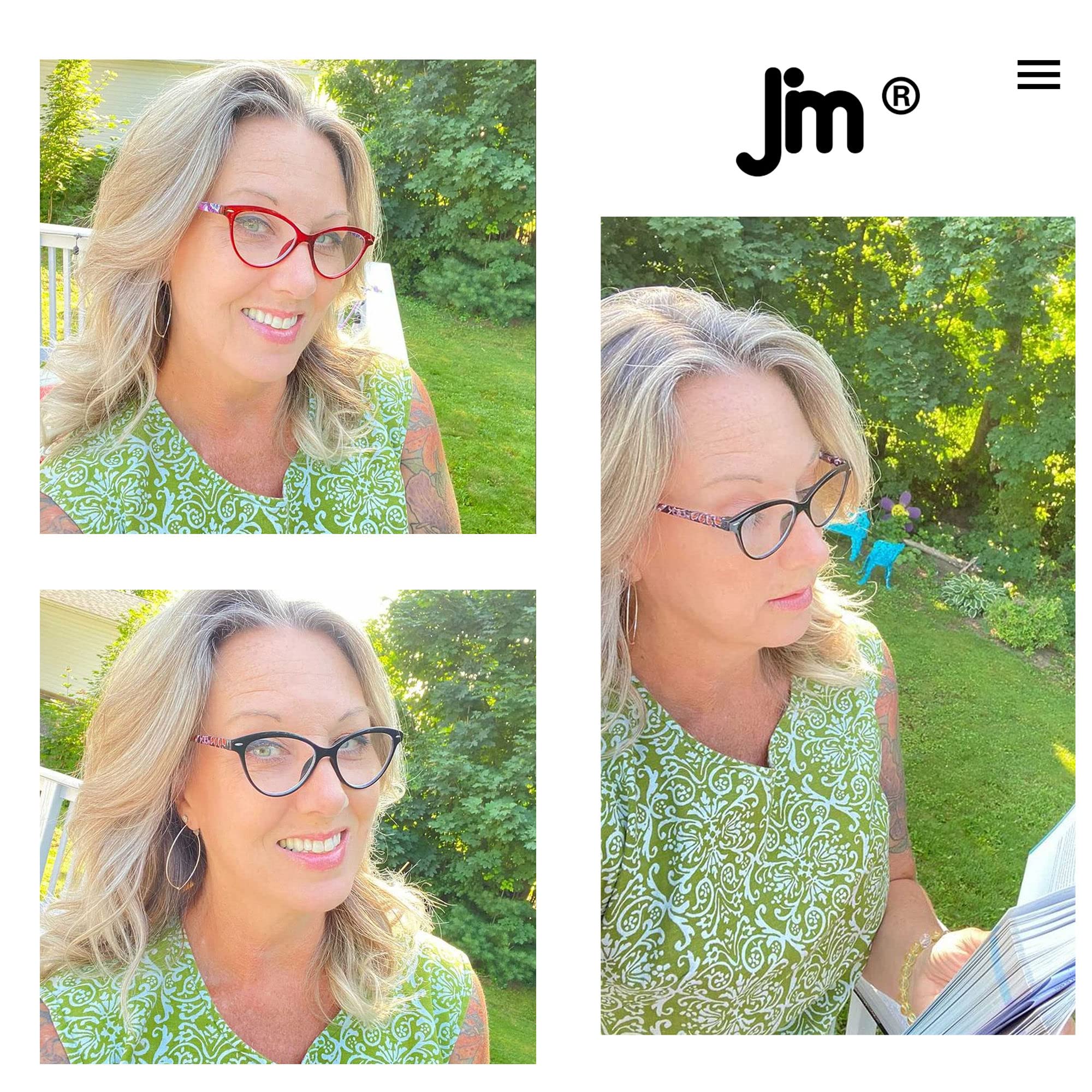 JM Occhiali da Lettura donna presbiopia design unico