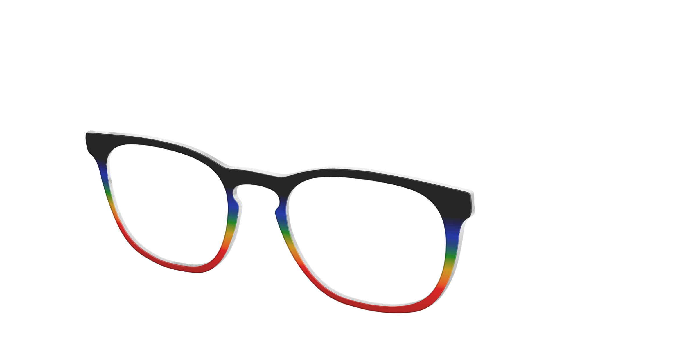Pair Eyewear Solid Tops Love Wins Gradient top magnetico