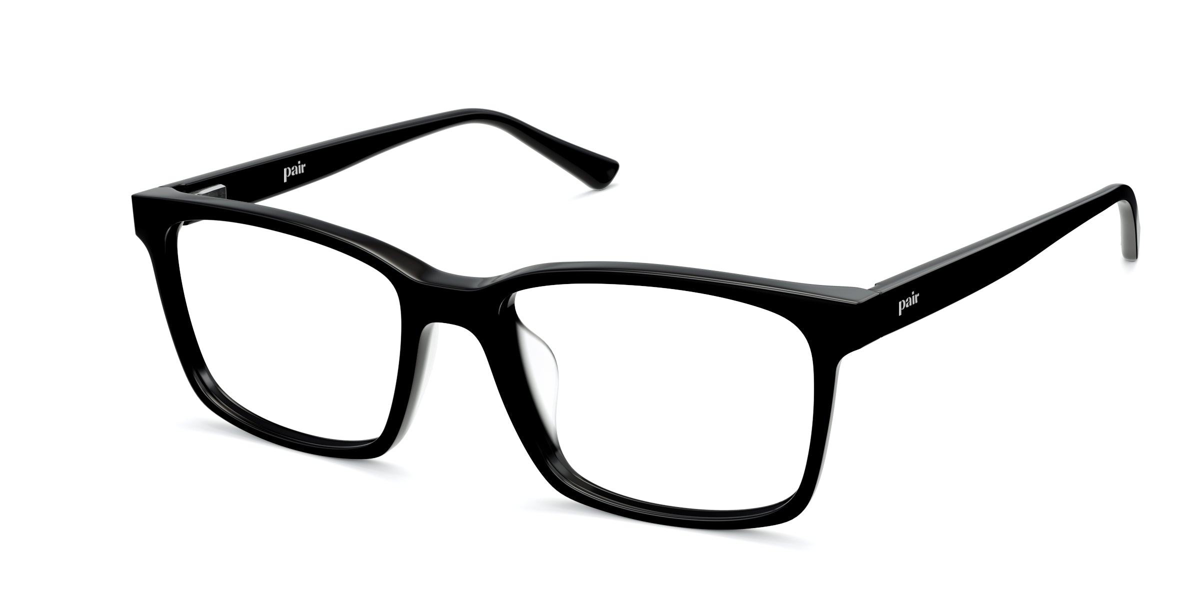 Pair Eyewear Kirby montatura vista rettangolare nera medium