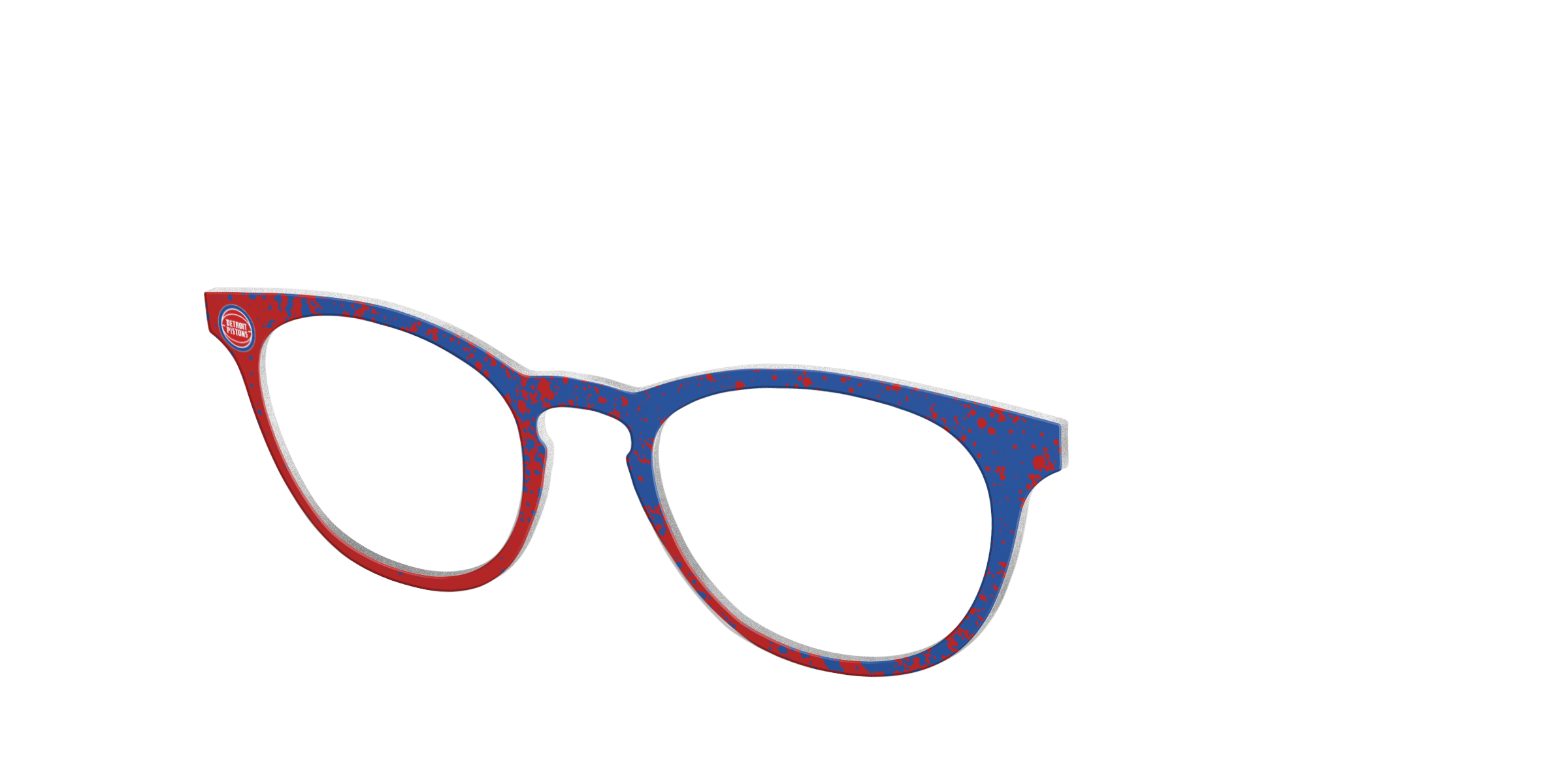 Pair Eyewear Pistons Splatter top magnetico basket NBA
