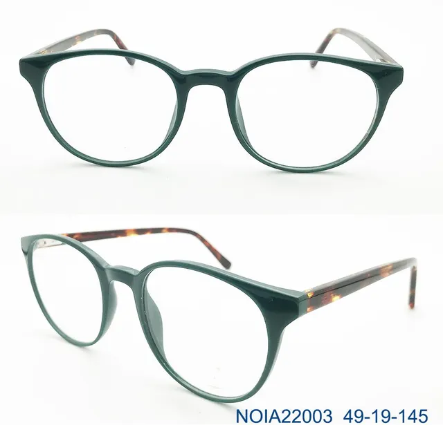 Ouyuan Eyewear NOIA22003 montatura occhiali quadrata verde unisex