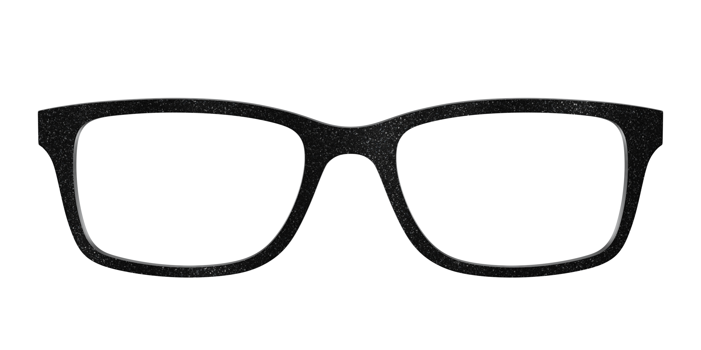 Pair Eyewear Solid Tops The Black Shimmer top nero glitter
