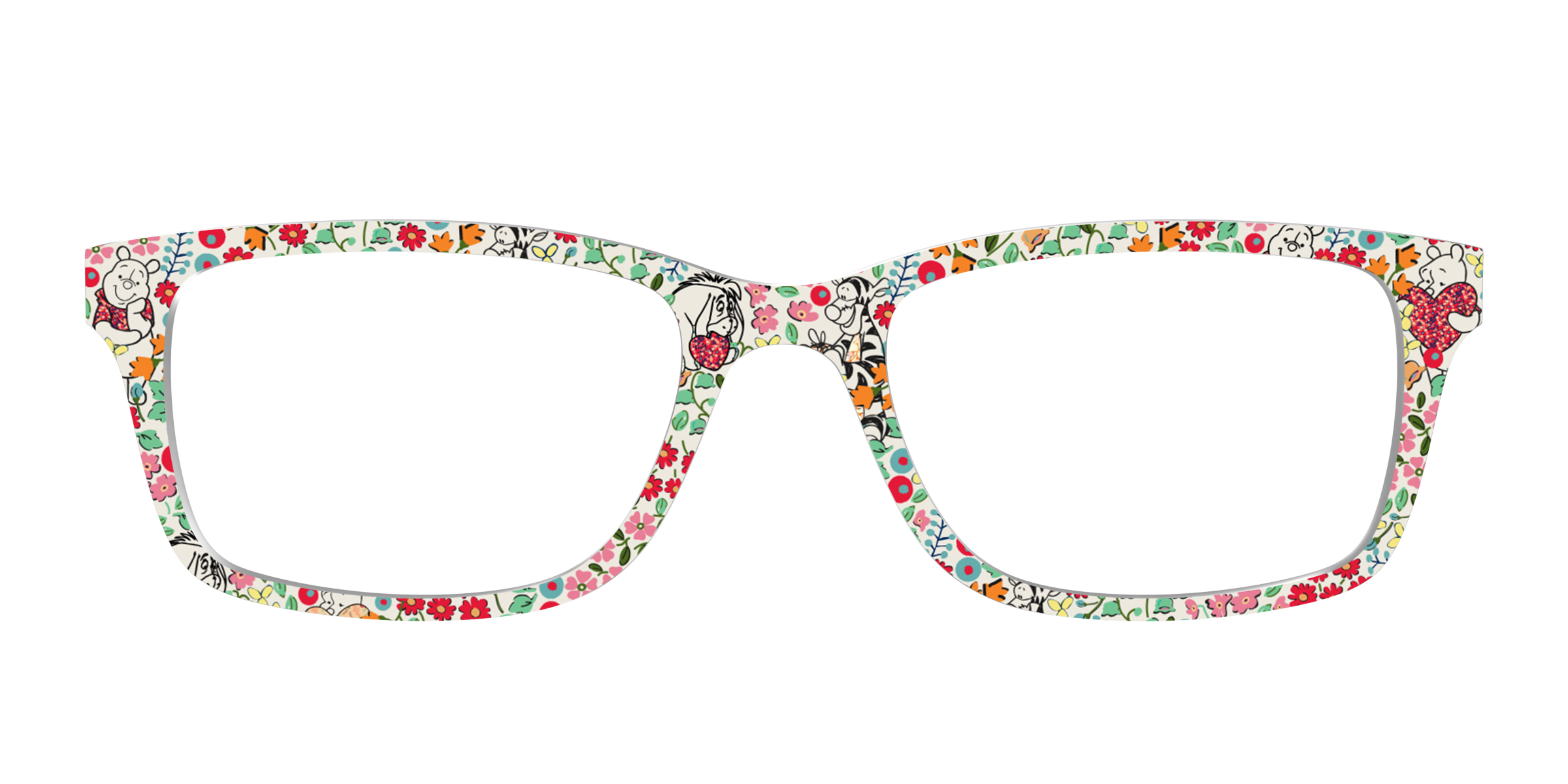Pair Eyewear Collabs Pooh Cottage Floral top occhiali fiori