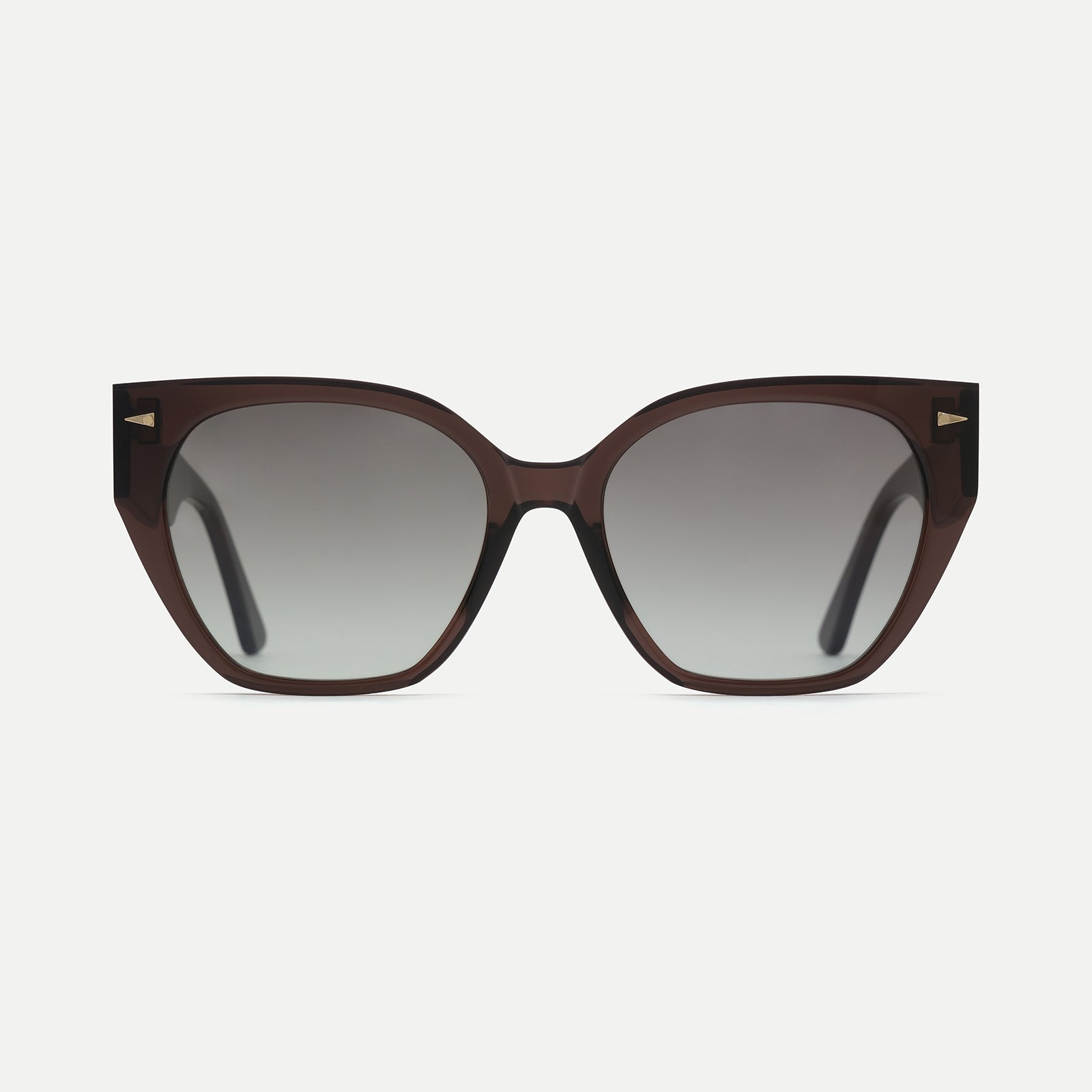 AHLEM Marguerite occhiali da sole Black G15 cat eye