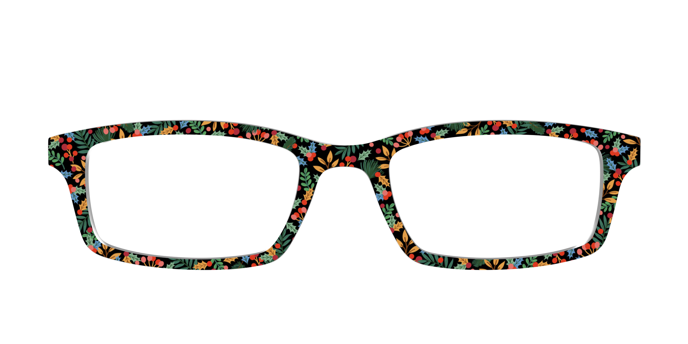 Pair Eyewear Design Tops Holiday Holly cover verde