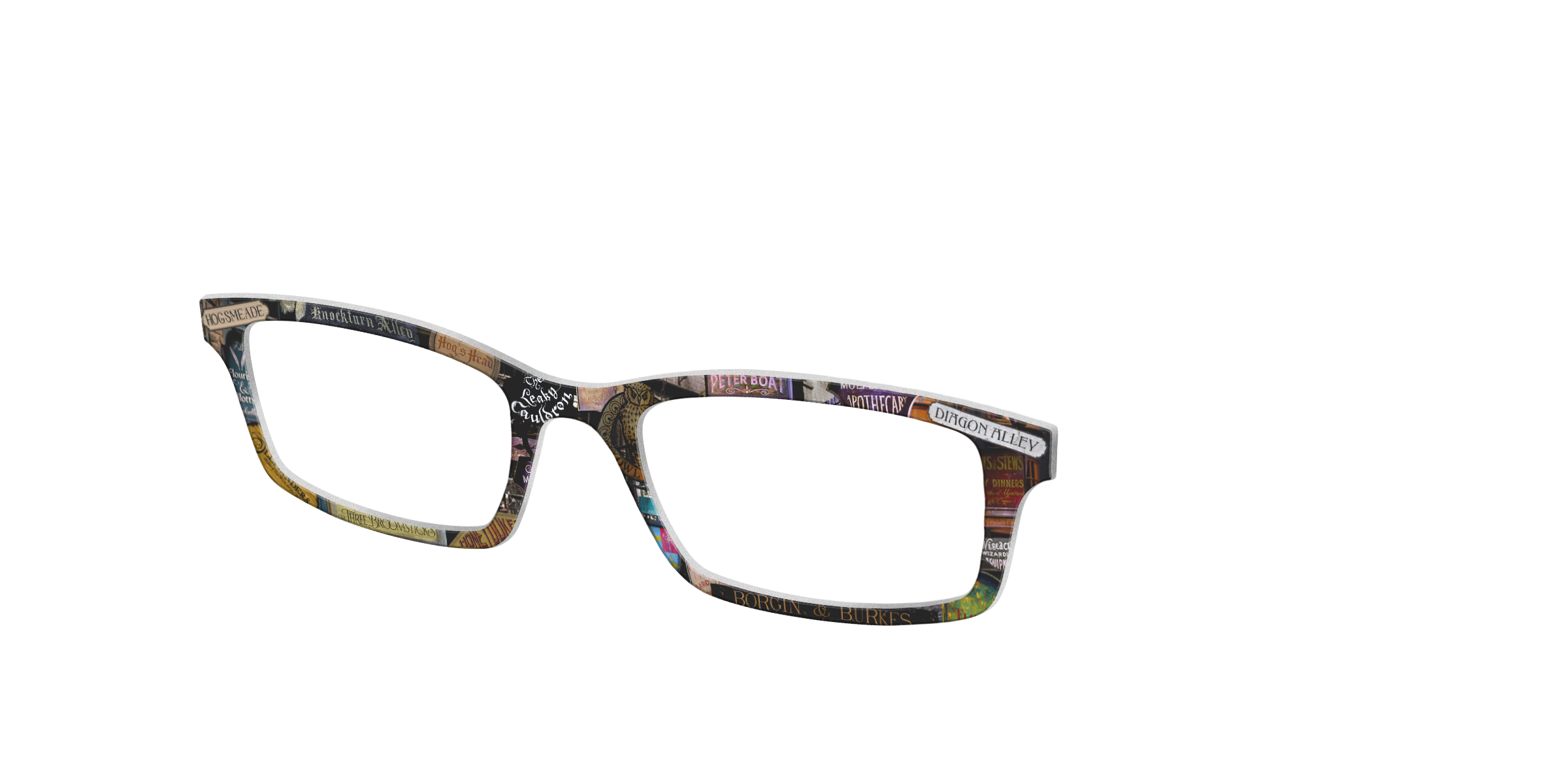 Pair Eyewear Wizarding Shops top frame Cedro marrone