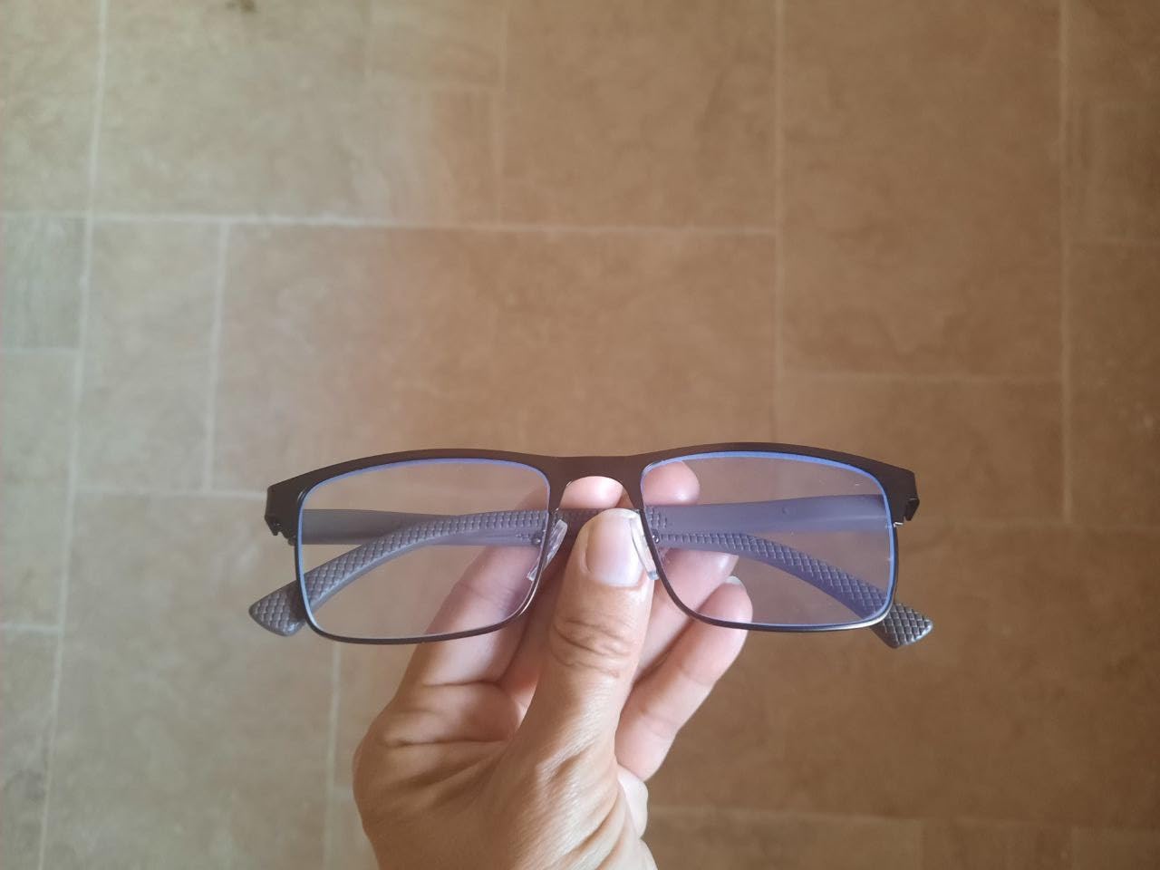 Hubeye Metal Square Occhiali da Lettura 1.5 3 Pezzi Metallo