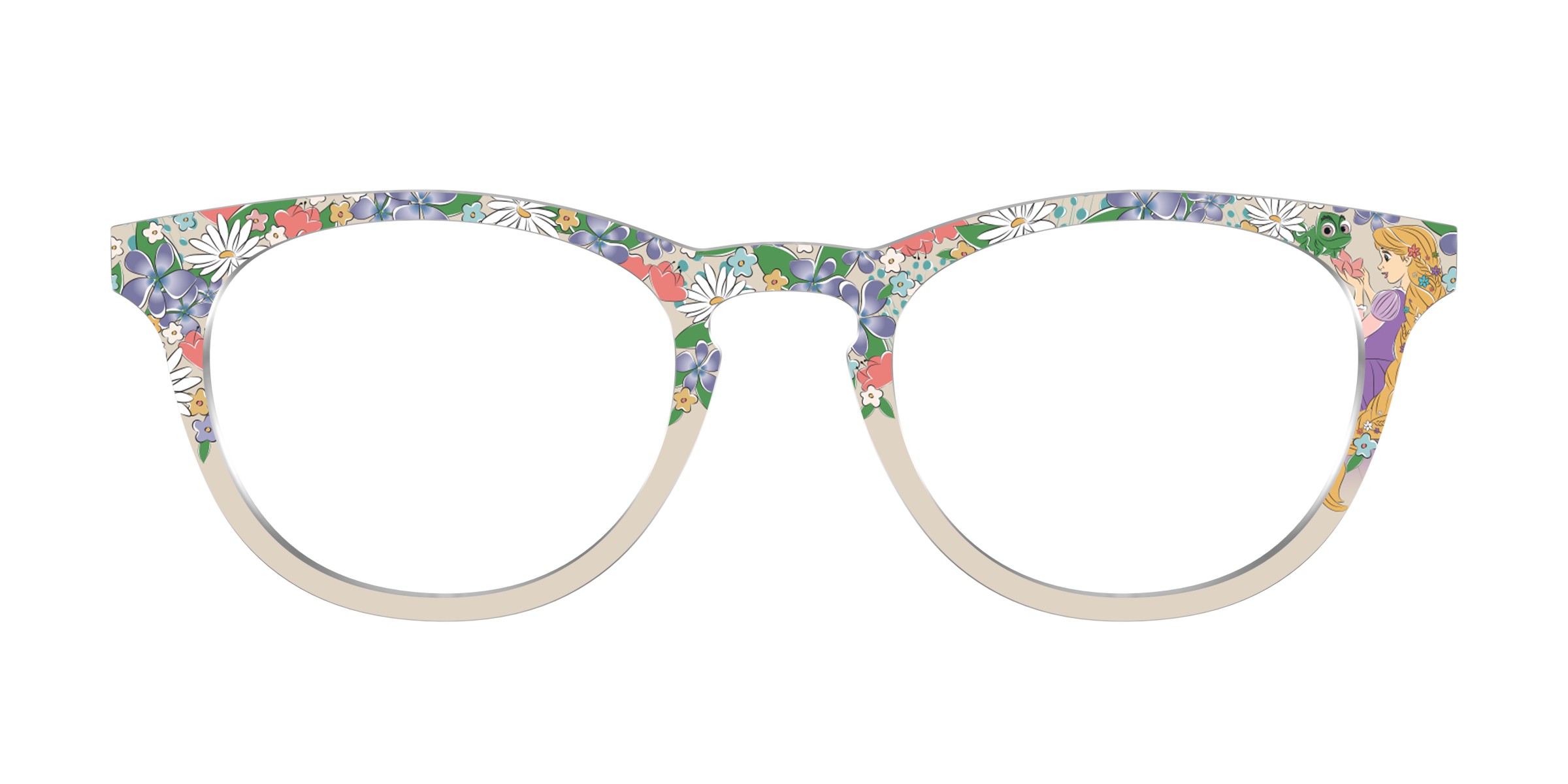 Pair Eyewear Collabs Rapunzel's Flower Crown top fiori