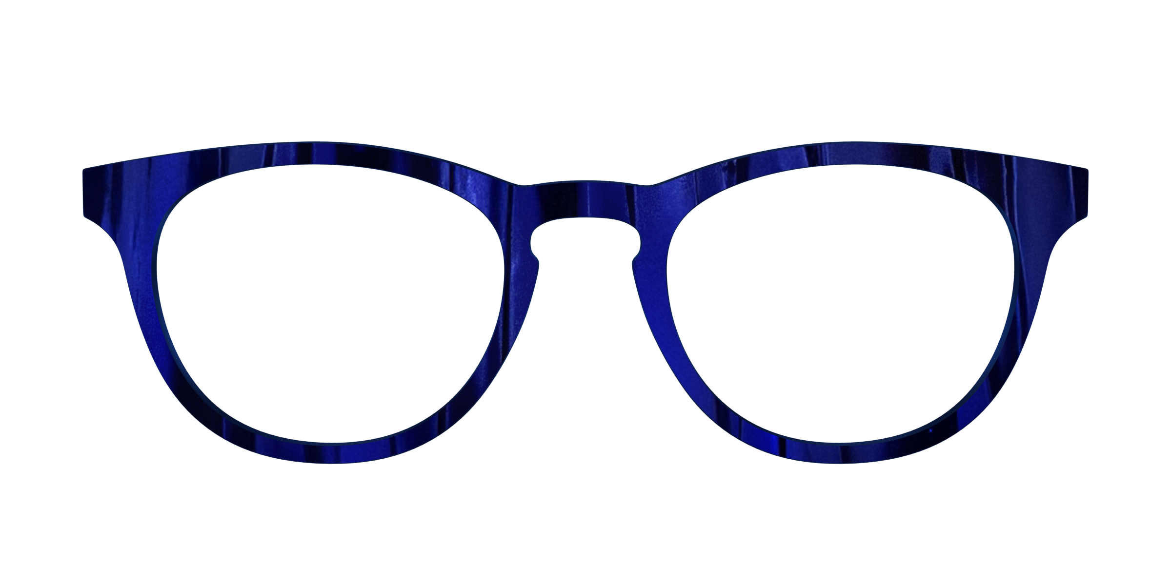 Pair Eyewear Design Tops Indigo Moire Stripes top righe blu