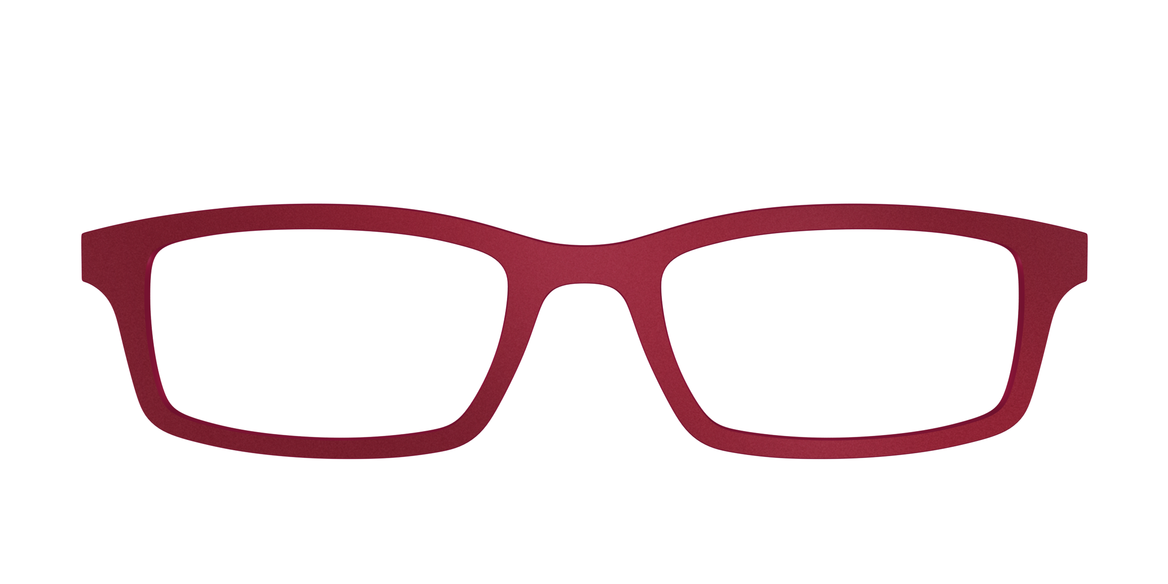Pair Eyewear Solid Tops Matte Burgundy top occhiali bordeaux