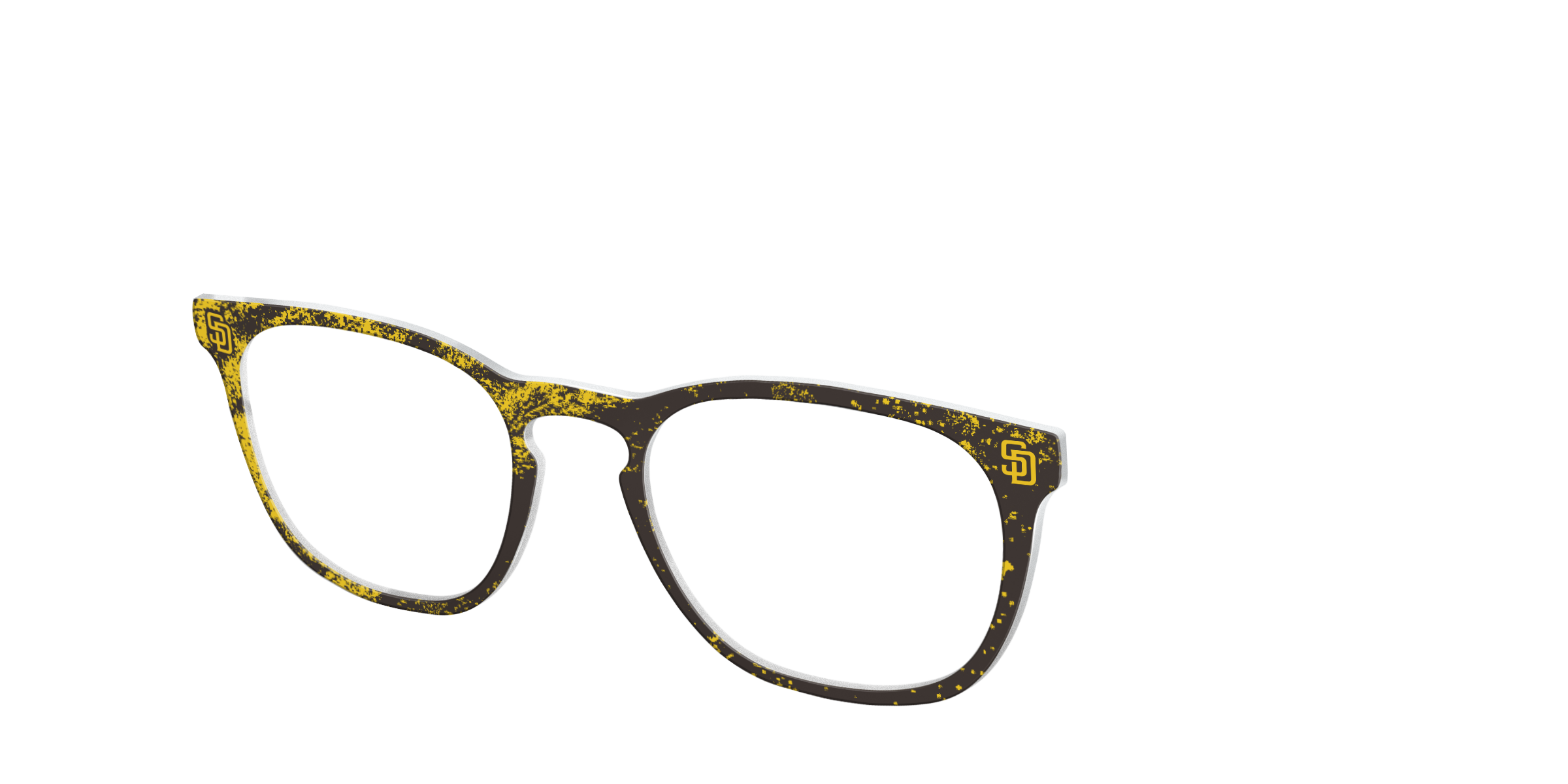 Pair Eyewear School Spirit Padres Home Run top occhiali giallo