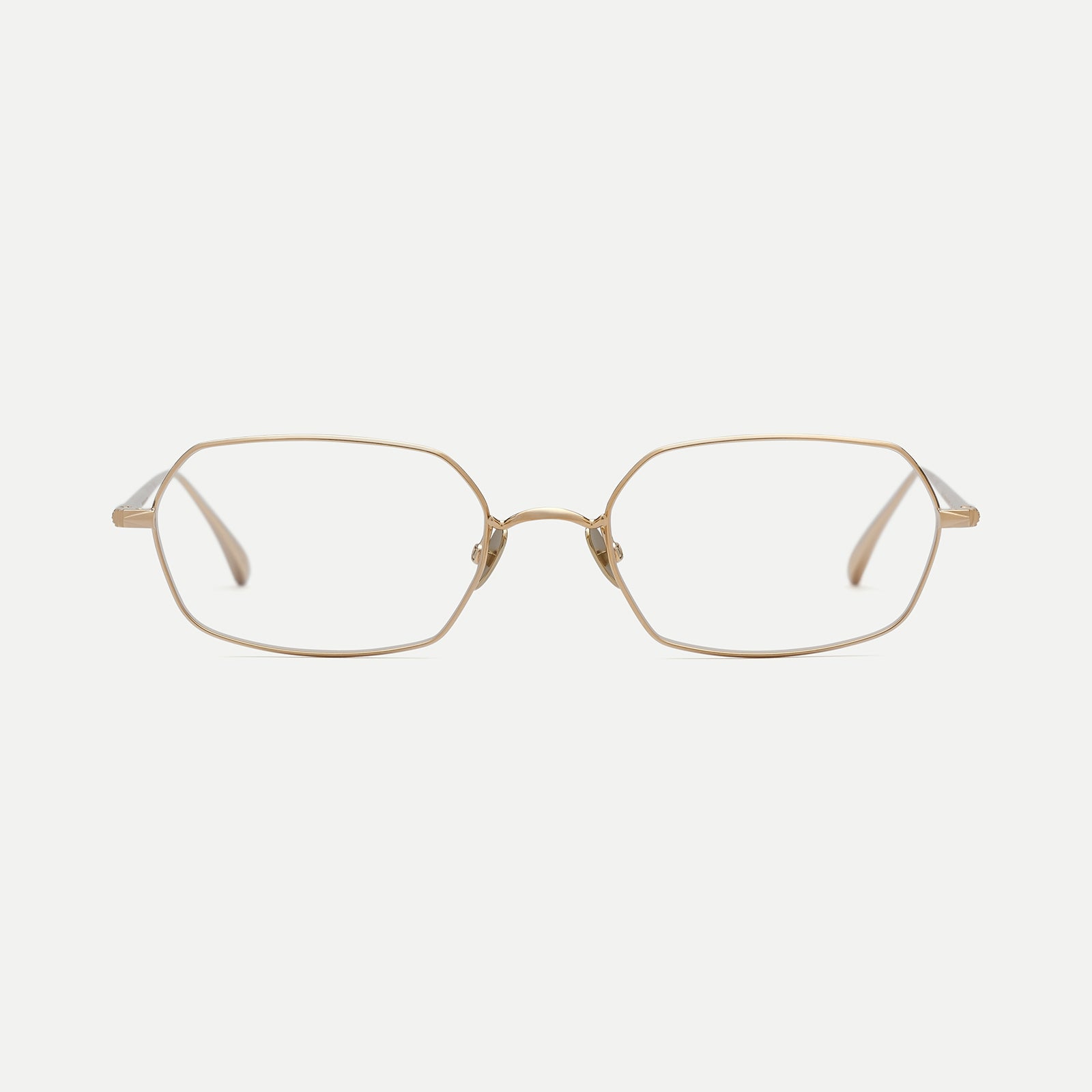 AHLEM Elysée occhiali da vista Champagne Brushed metallo