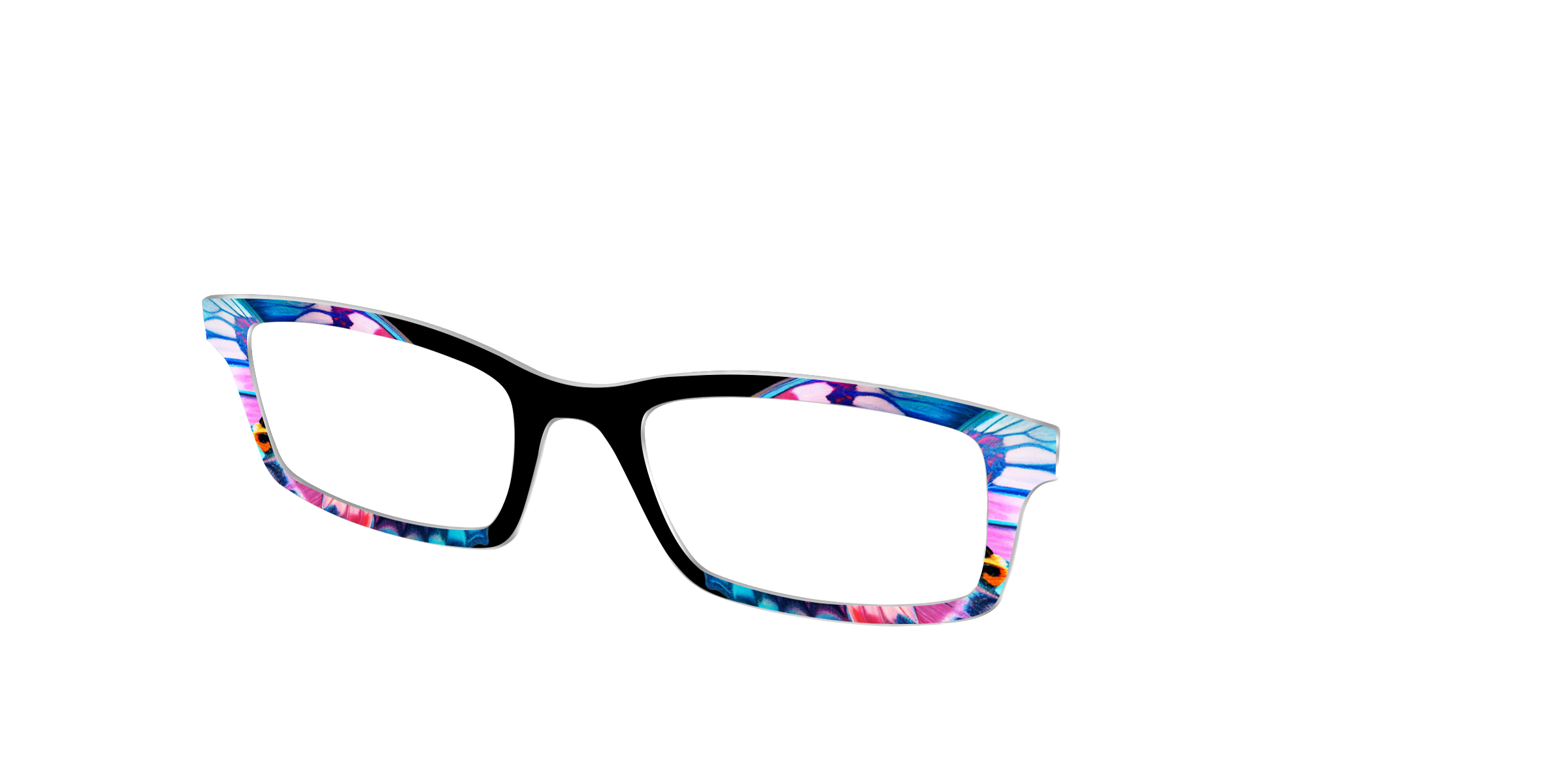 Pair Eyewear Design Tops Moonlit Radiance Wings top FG09