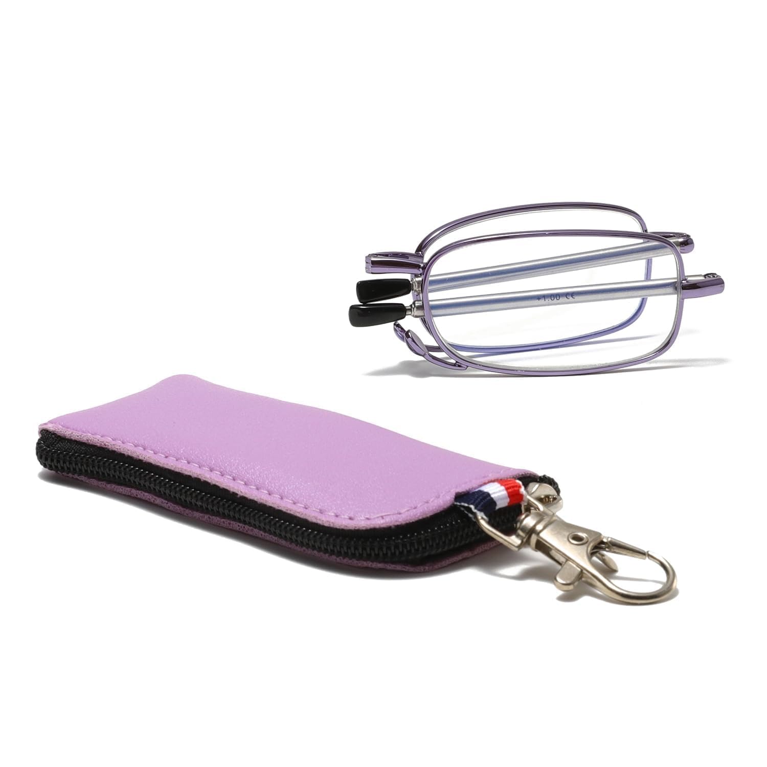 Hubeye Ultra Thin Folding Reading Glasses telescopici 2.0 portachiavi