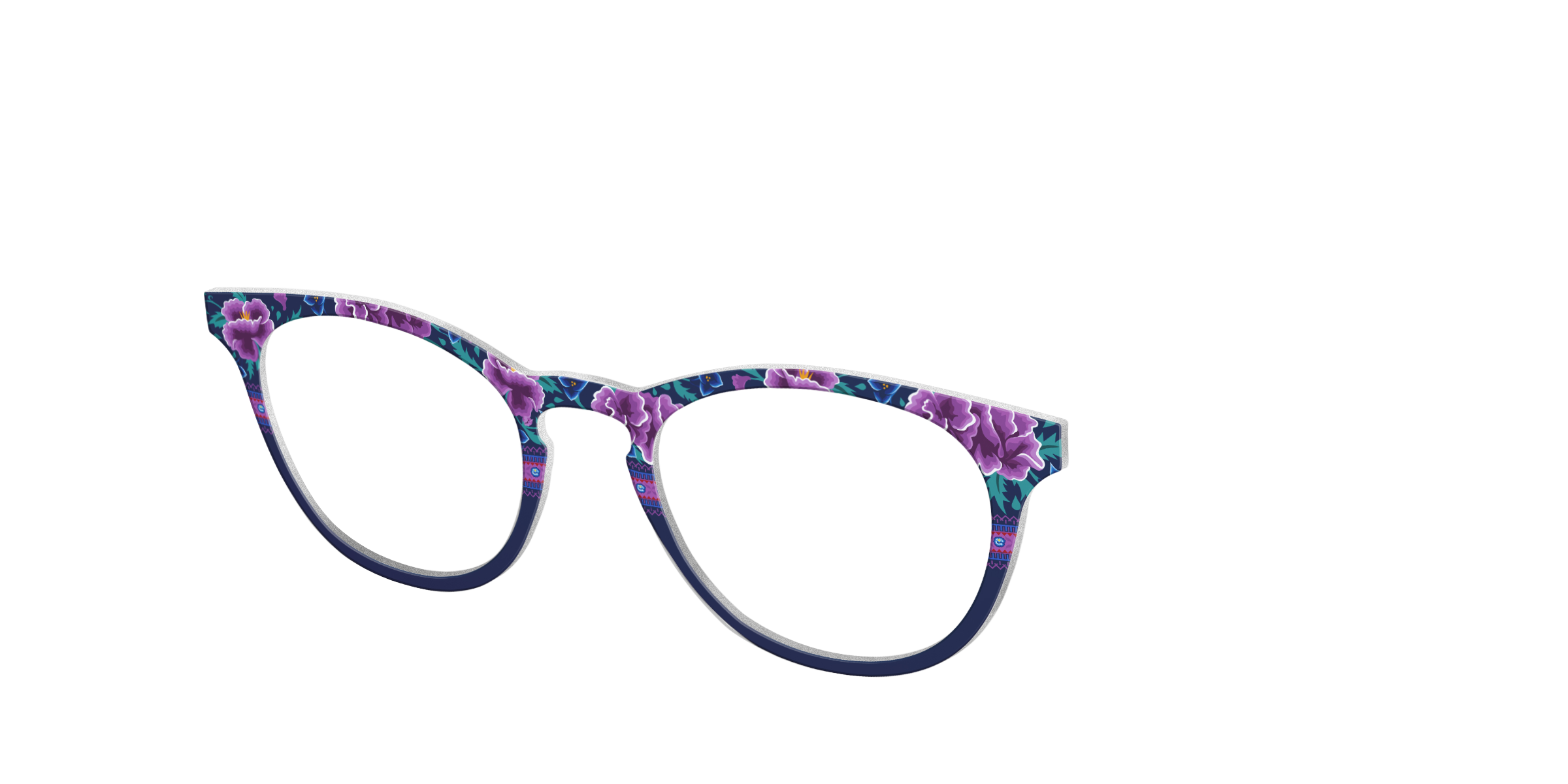 Pair Eyewear Collabs The Bloom Split top magnetico per Cedro