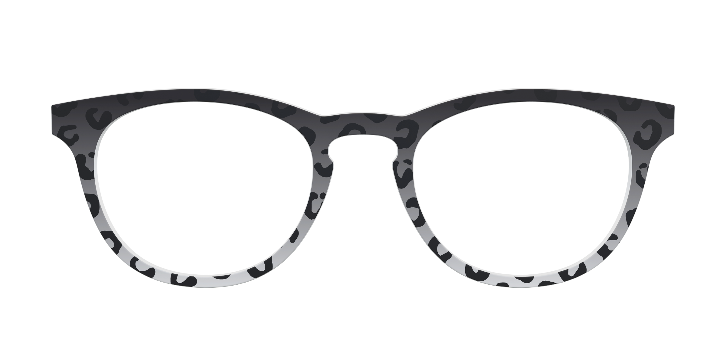 Pair Eyewear Solid Tops Black Cheetah top magnetico animalier