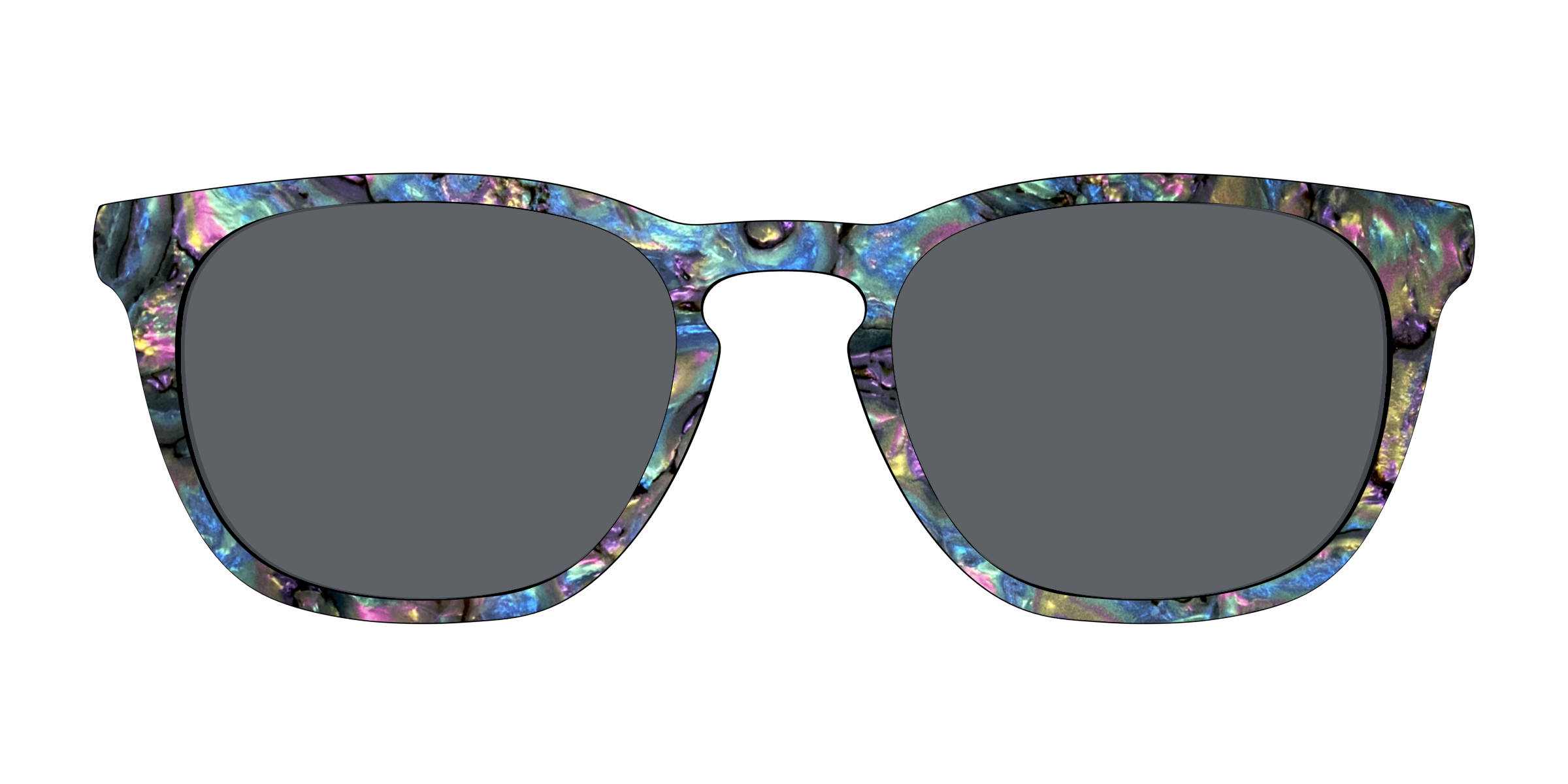 Pair Eyewear Sun Tops Midnight Abalone top sole polarizzato