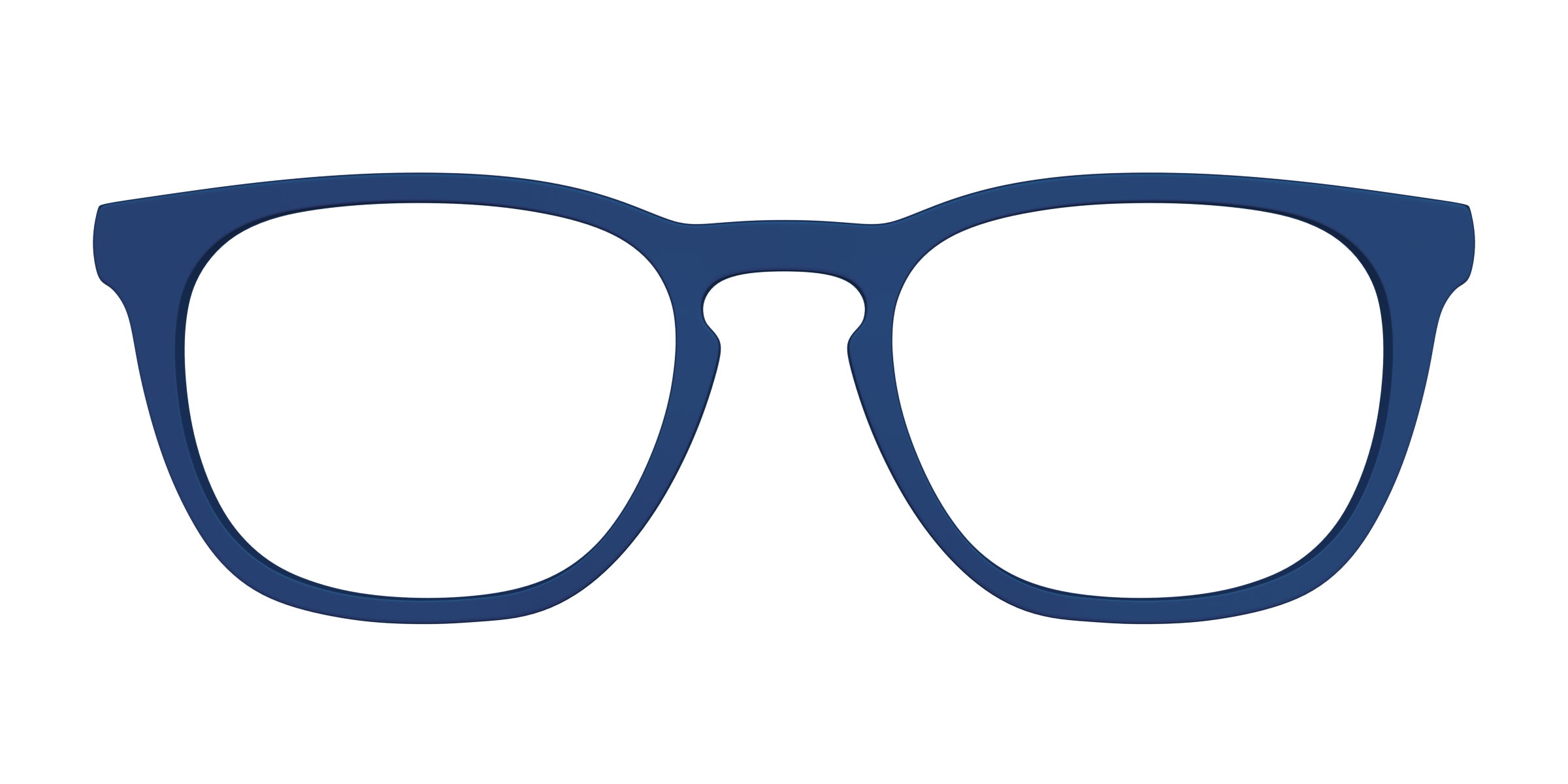 Pair Eyewear Solid Tops The Navy top magnetico blu tinta unita