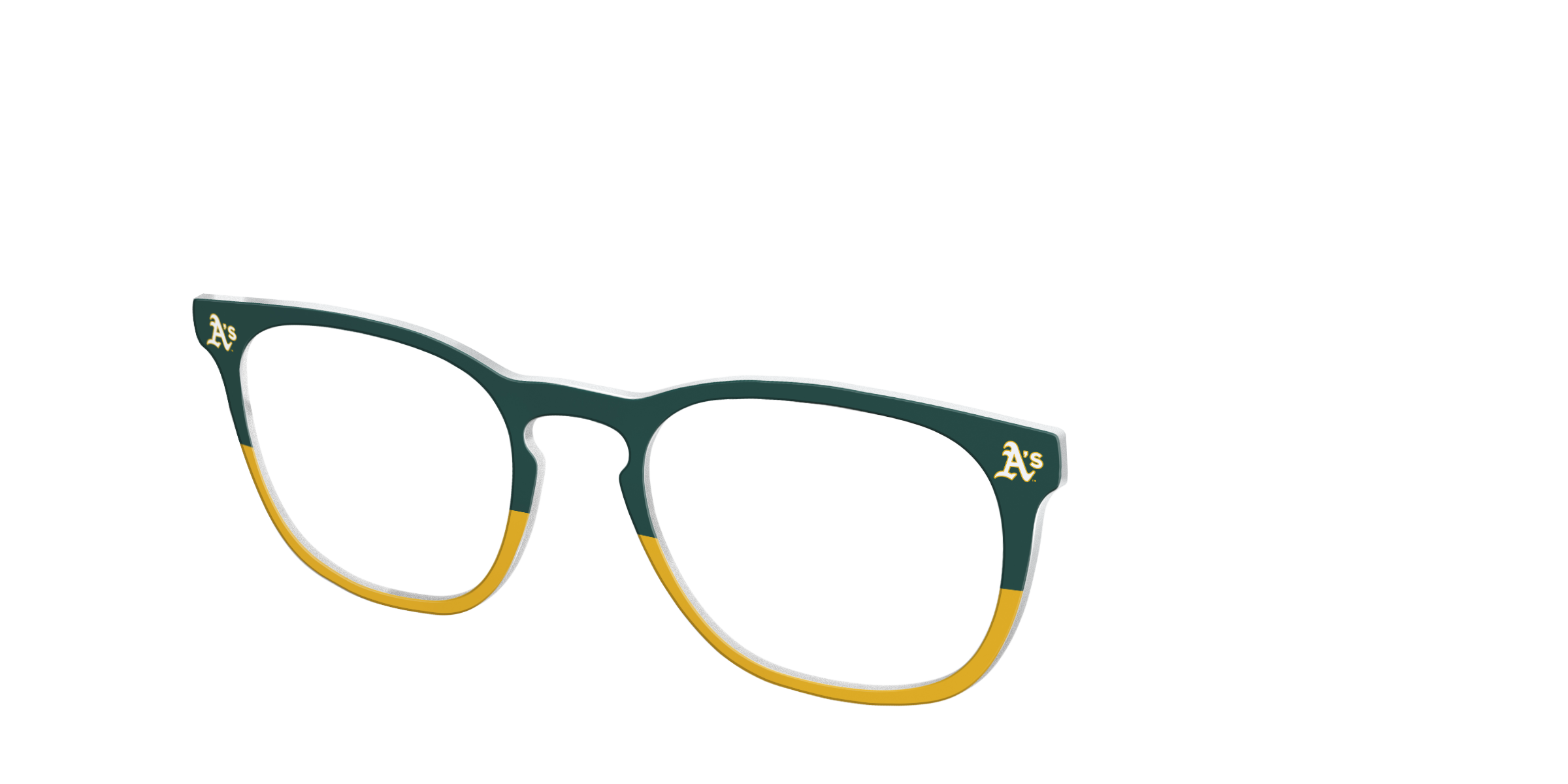 Pair Eyewear School Spirit Athletics Split top occhiali giallo