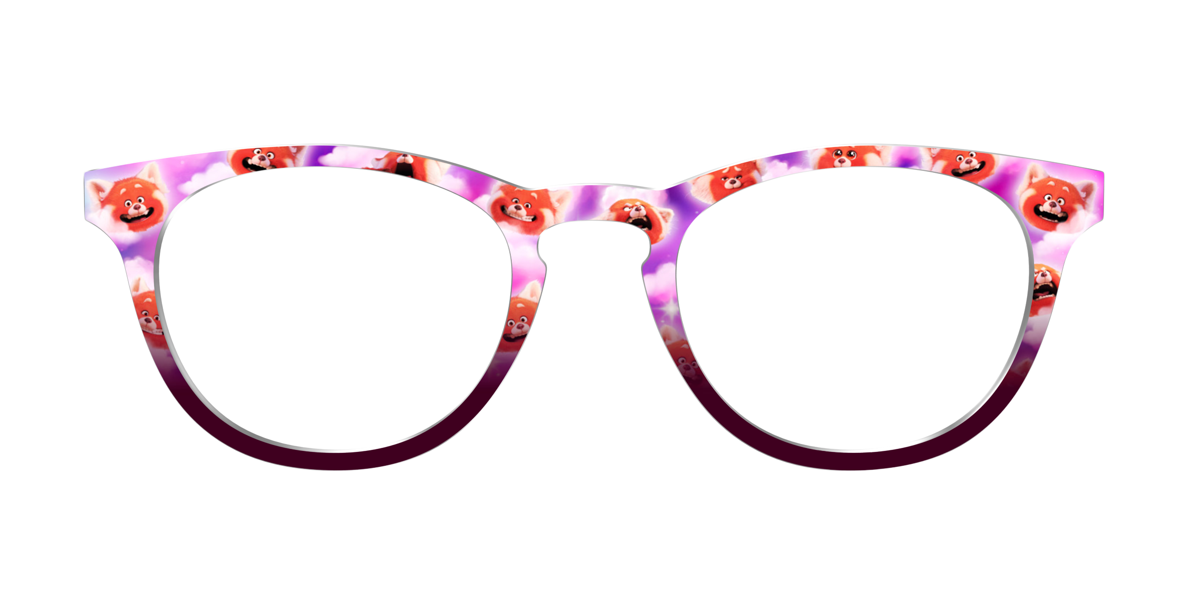 Pair Eyewear Collabs Turning Red top occhiali fantasia collab