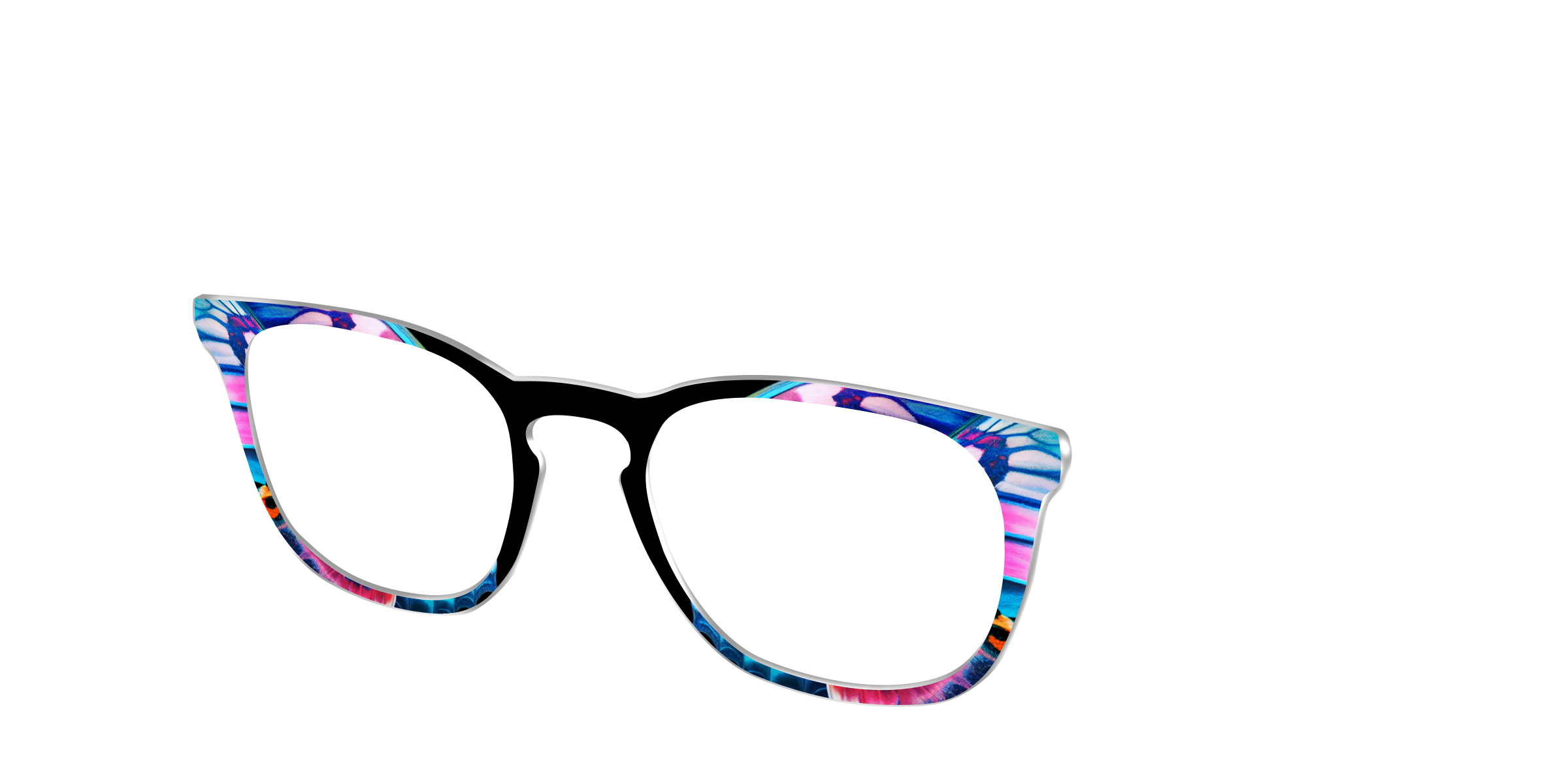 Pair Eyewear Design Tops Moonlit Radiance Wings top FG09
