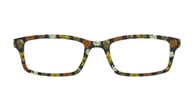 Pair Eyewear Collabs Floral Skulls top per occhiali