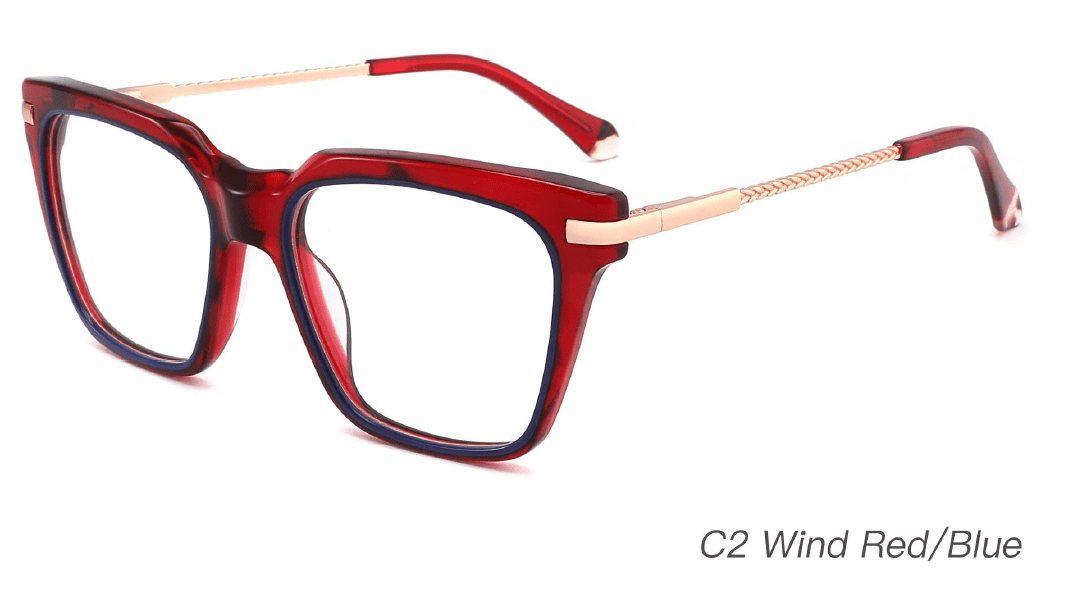 Ouyuan Eyewear NOA23020 montatura occhiali acetato colorata estate