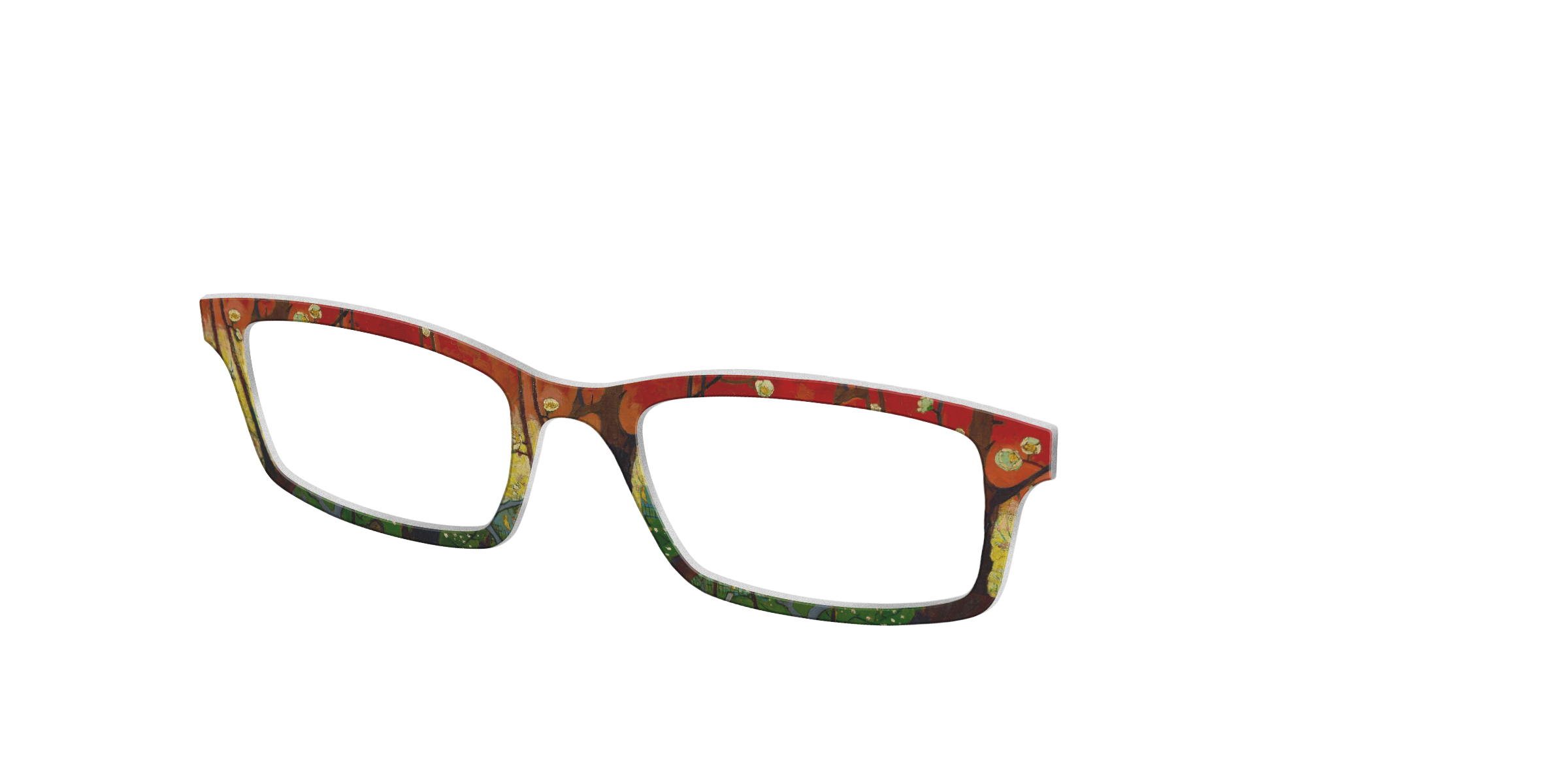 Pair Eyewear Collabs Flowering Plum top occhiali Van Gogh