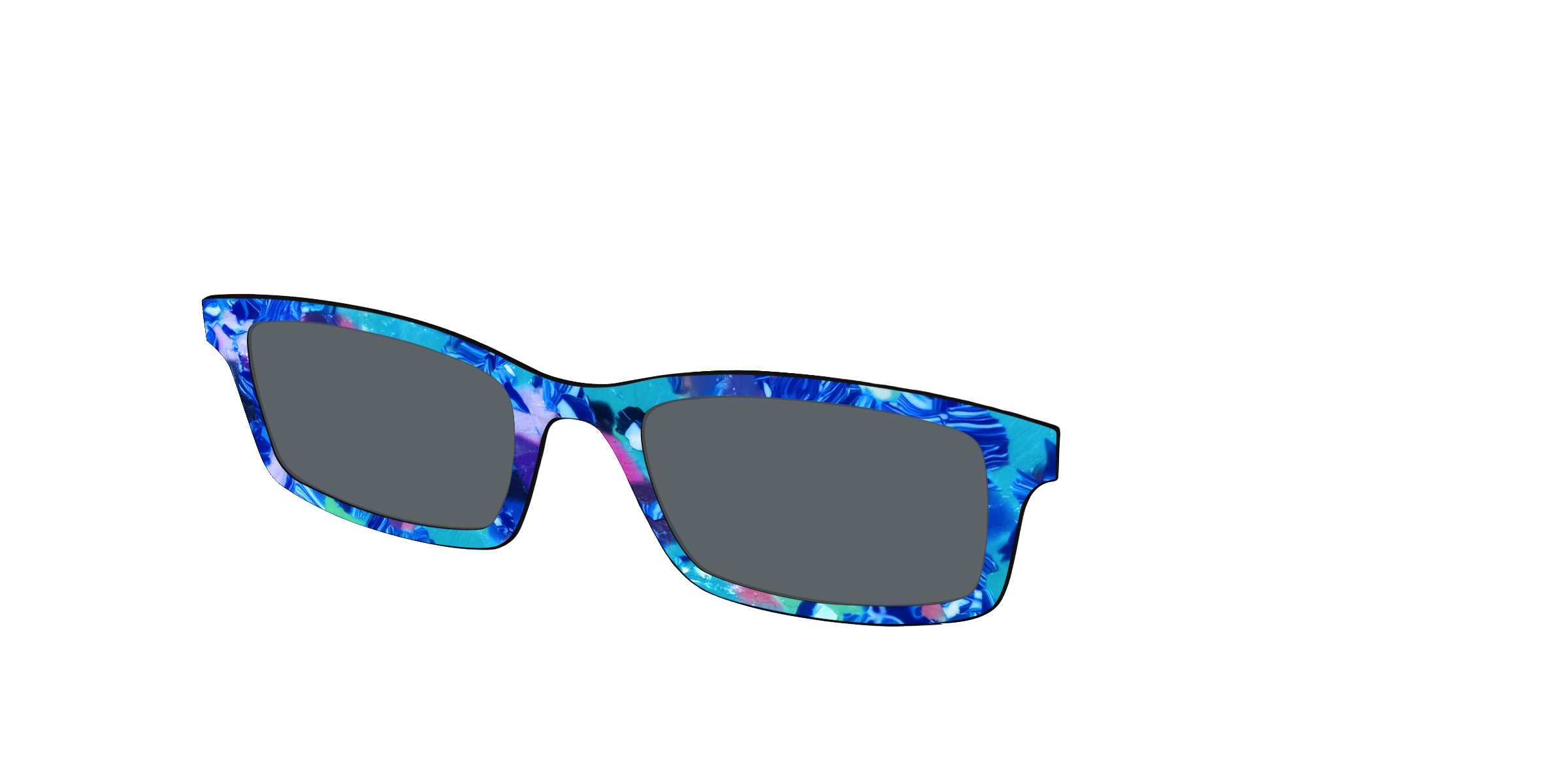 Pair Eyewear Sun Tops Tropic Pearl Sun Top polarizzato
