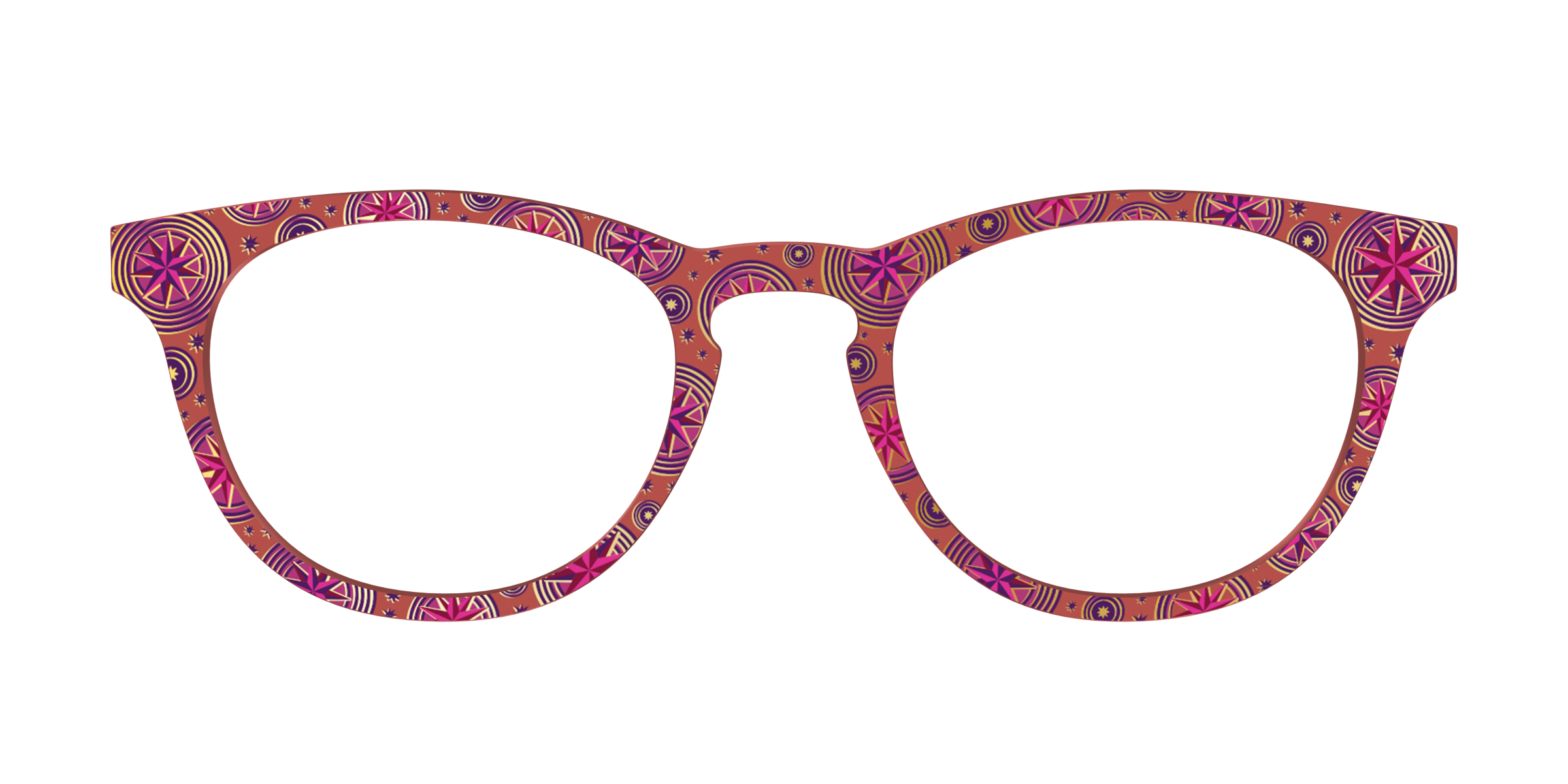 Pair Eyewear Collabs Luna Lovegood top occhiali oro