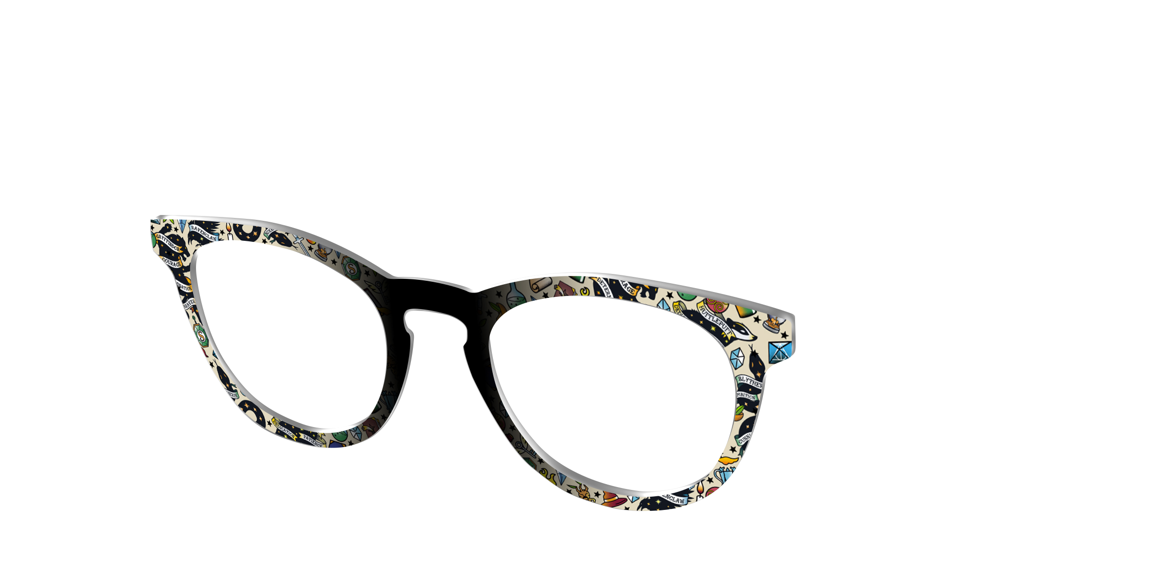 Pair Eyewear Collabs Harry Potter Tattoo topper montatura