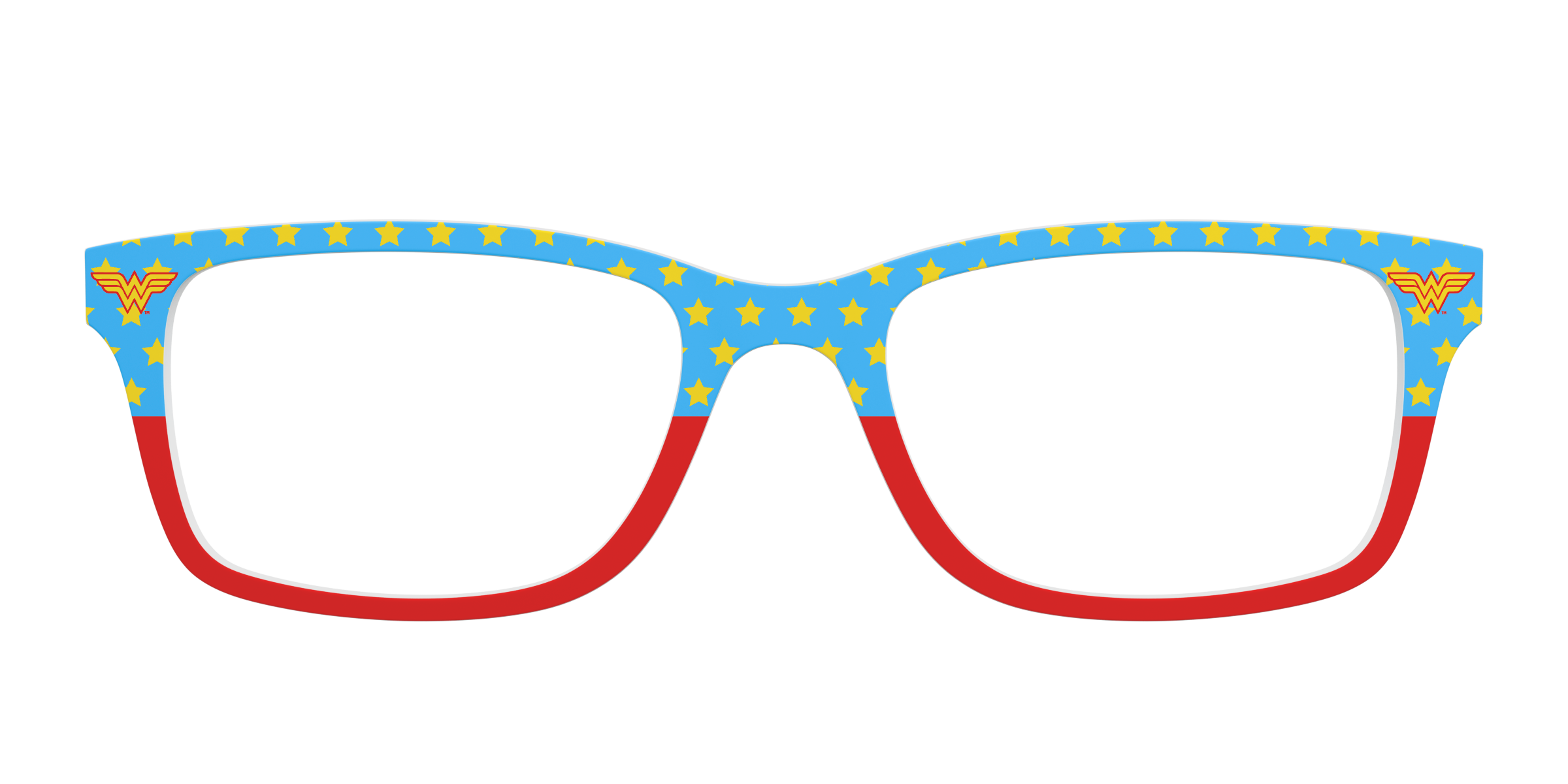 Pair Eyewear Wonder Woman top magnetico rosso blu Addison
