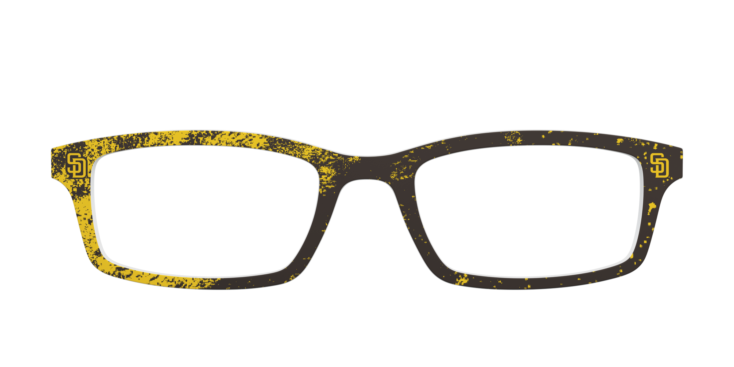 Pair Eyewear School Spirit Padres Home Run top occhiali giallo