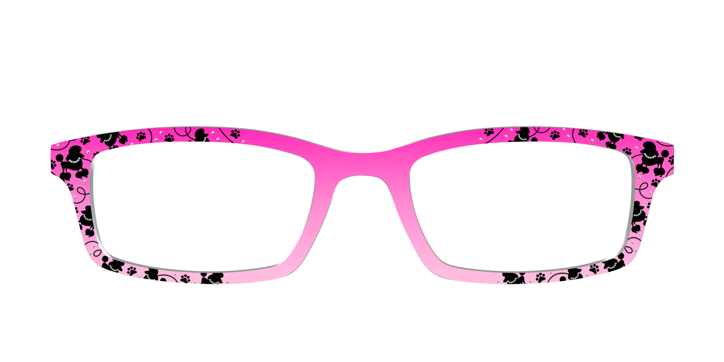 Pair Eyewear Sock Hop Pups topper occhiali DE03 cani