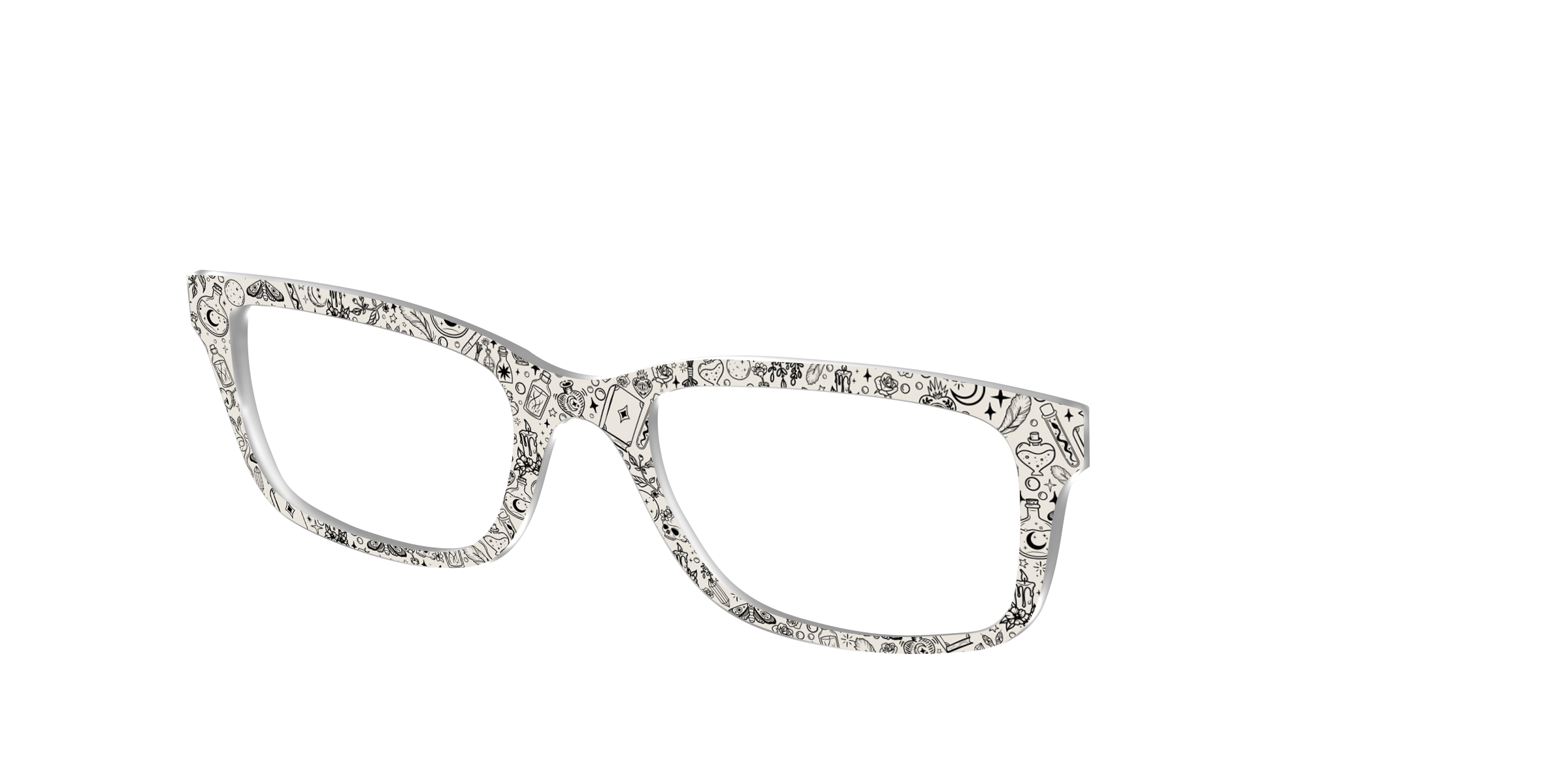 Pair Eyewear Design Tops The Enchantment Toile top per occhiali fantasia