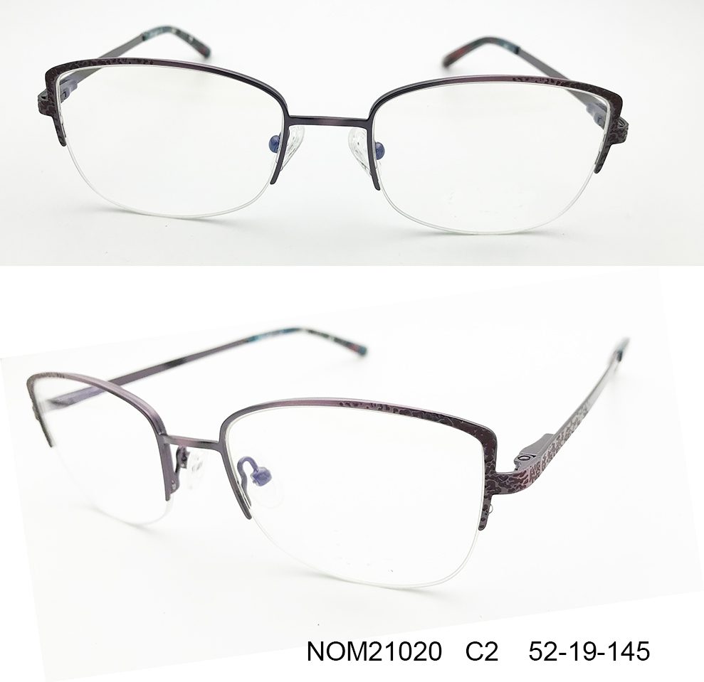 Ouyuan Glasses Frames NOM21020 montatura occhiali acciaio donna