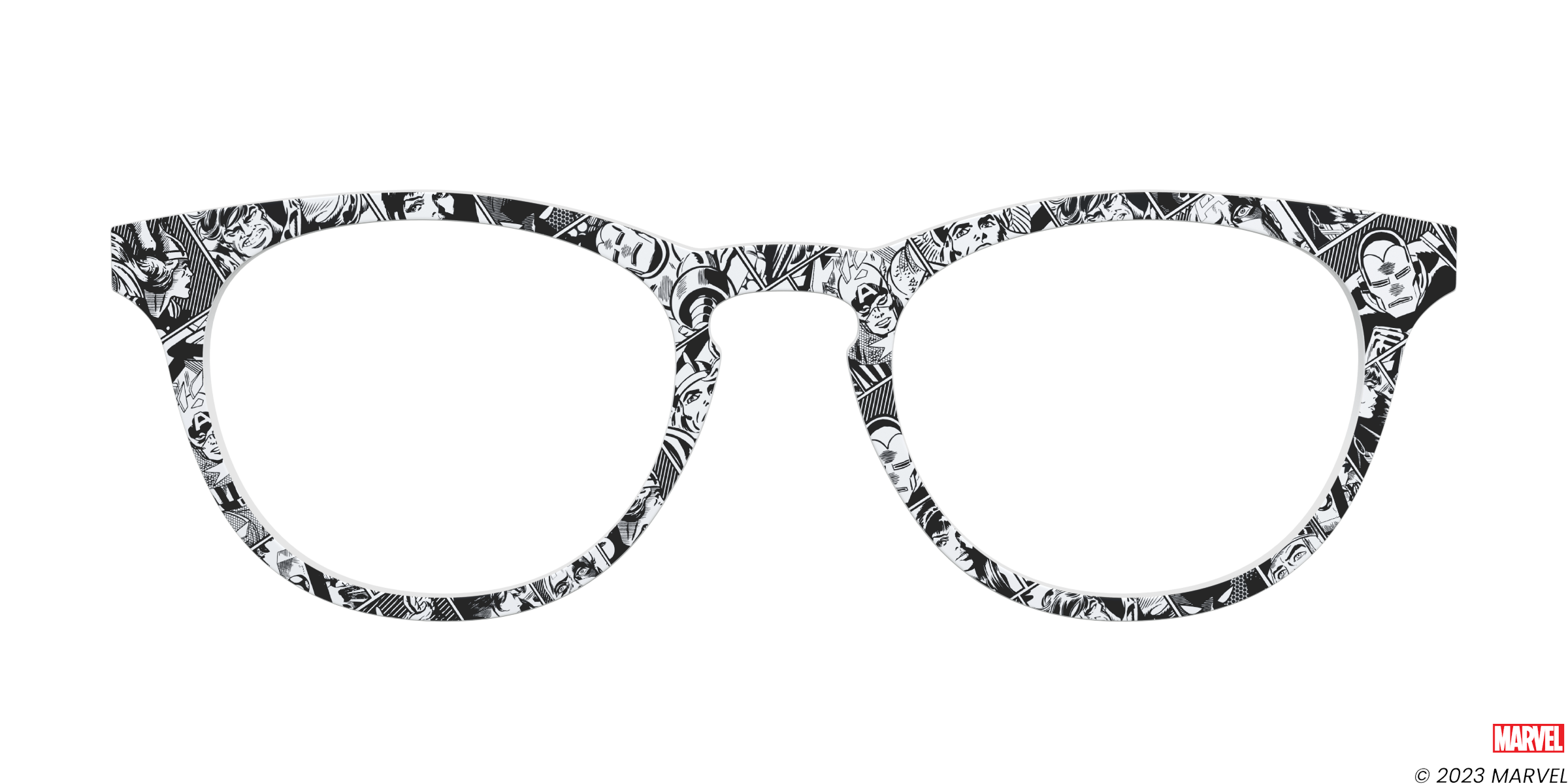Pair Eyewear Collabs The Marvel Comics topper fumetti