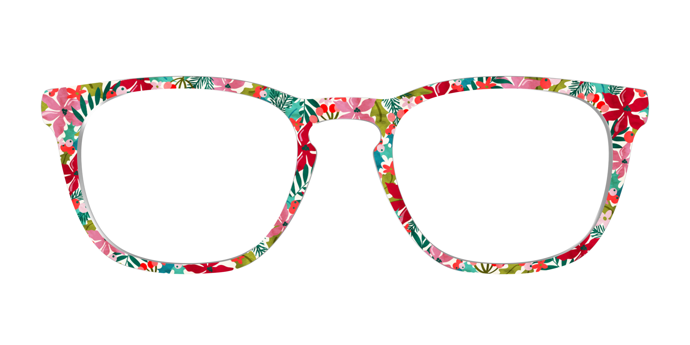 Pair Eyewear Design Tops Poinsettia Grove Top Natale
