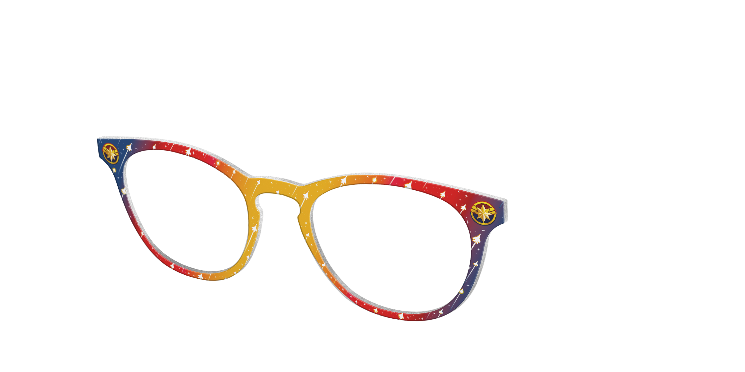Pair Eyewear Collabs The Captain Marvel Suit top per occhiali Marvel