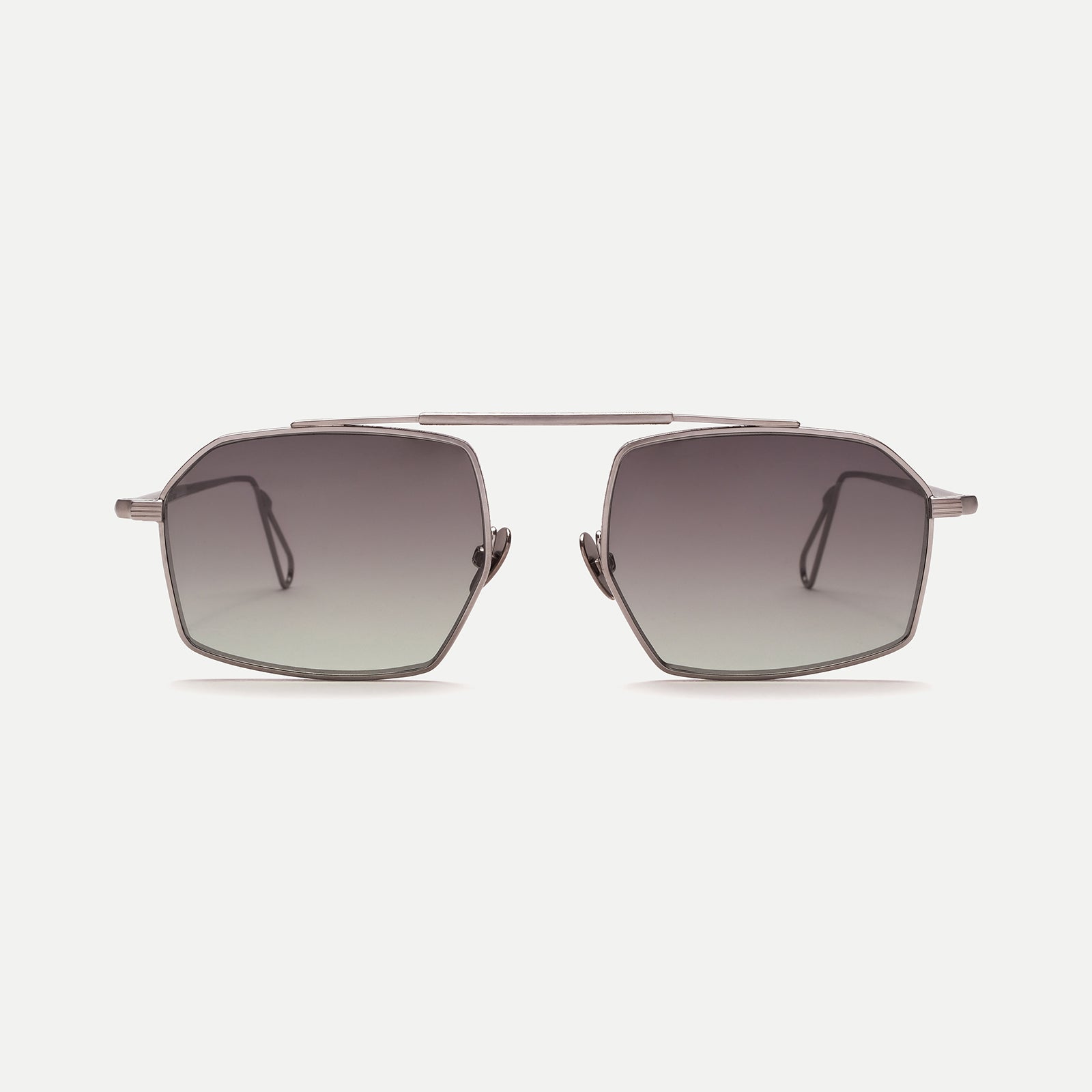 AHLEM Royale occhiali da sole aviator Grey Gold