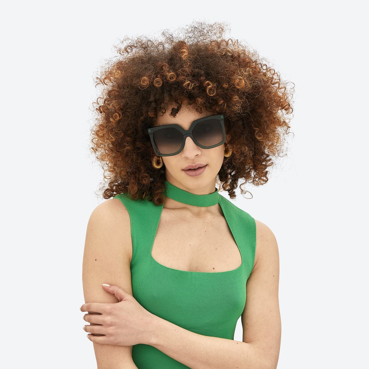 Monokol Studio Attitude MK231 C38 occhiali da sole quadrati donna