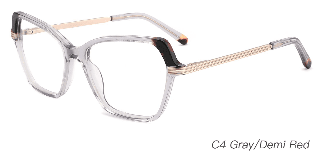 Ouyuan NOA23024 montatura occhiali acetato colorata 53-16-140