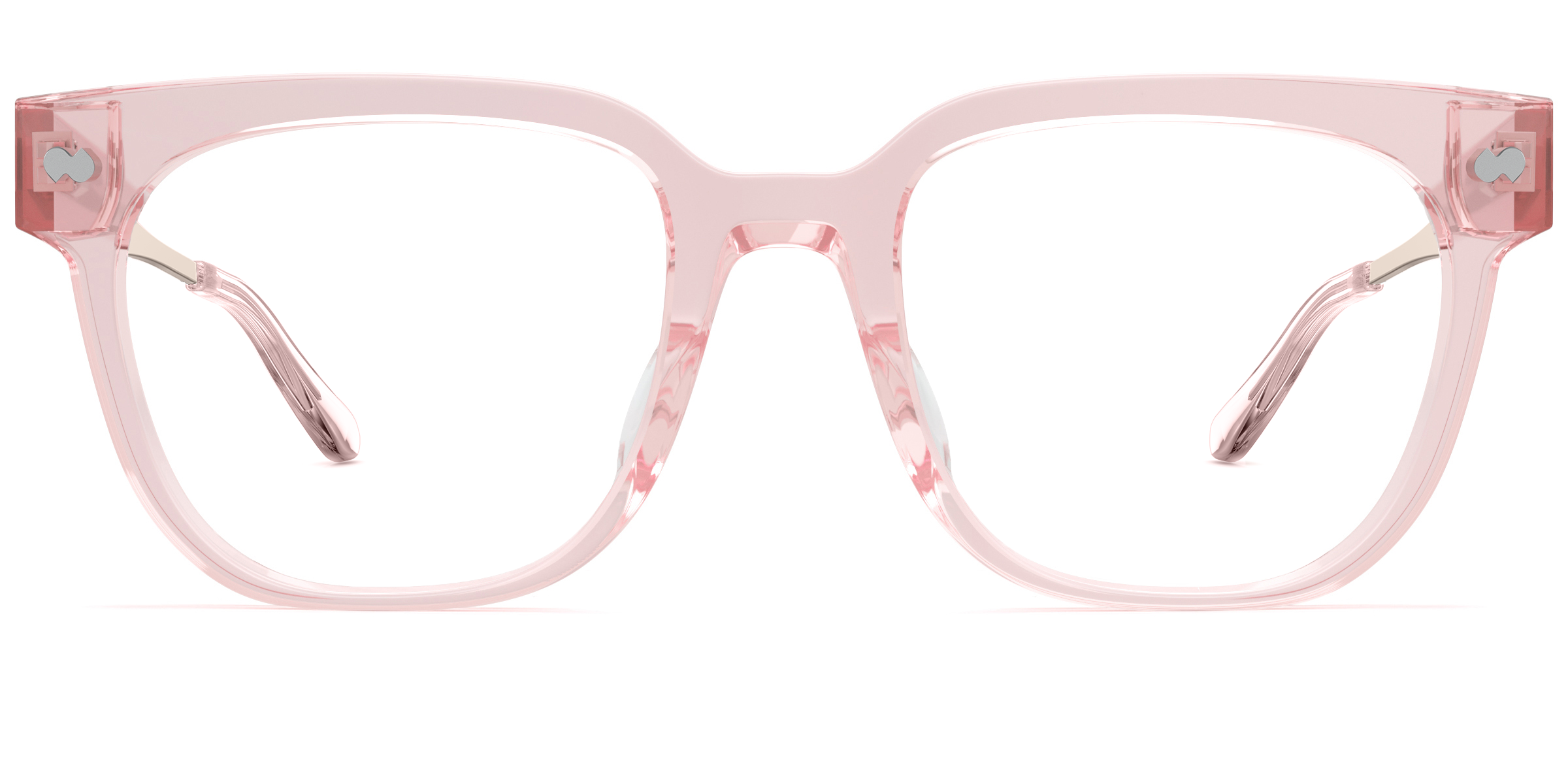 Pair The Murphy Mixed Material montatura vista nero oro