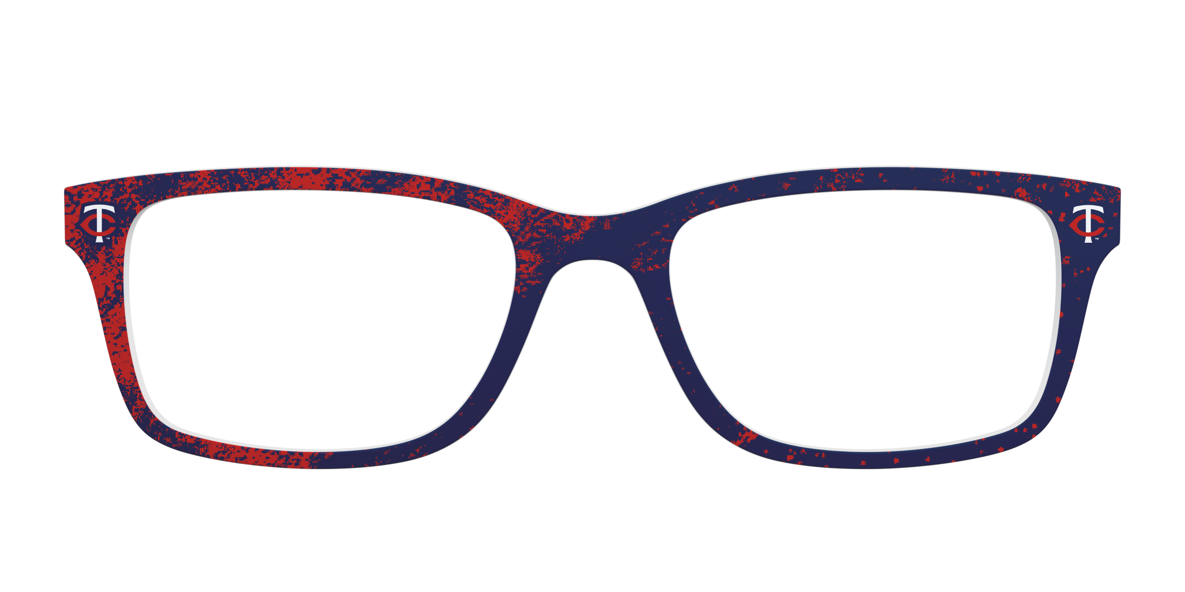 Pair Eyewear School Spirit Twins Home Run top occhiali rosso