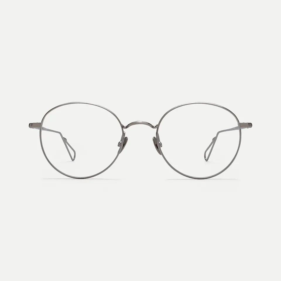 AHLEM Optical Molière occhiali da vista Ruthenium metallo