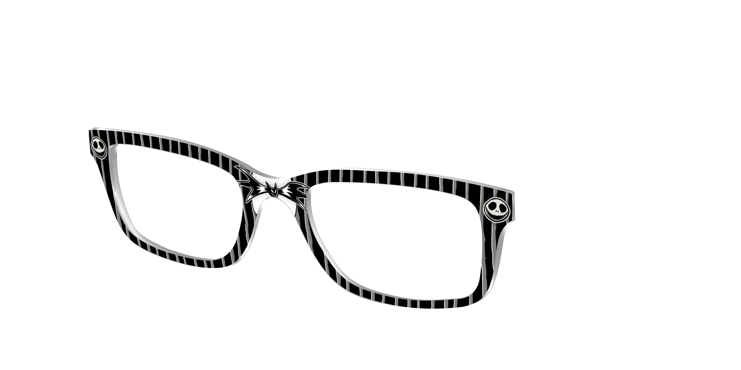 Pair Eyewear Collabs Jack Skellington top magnetico Cedro