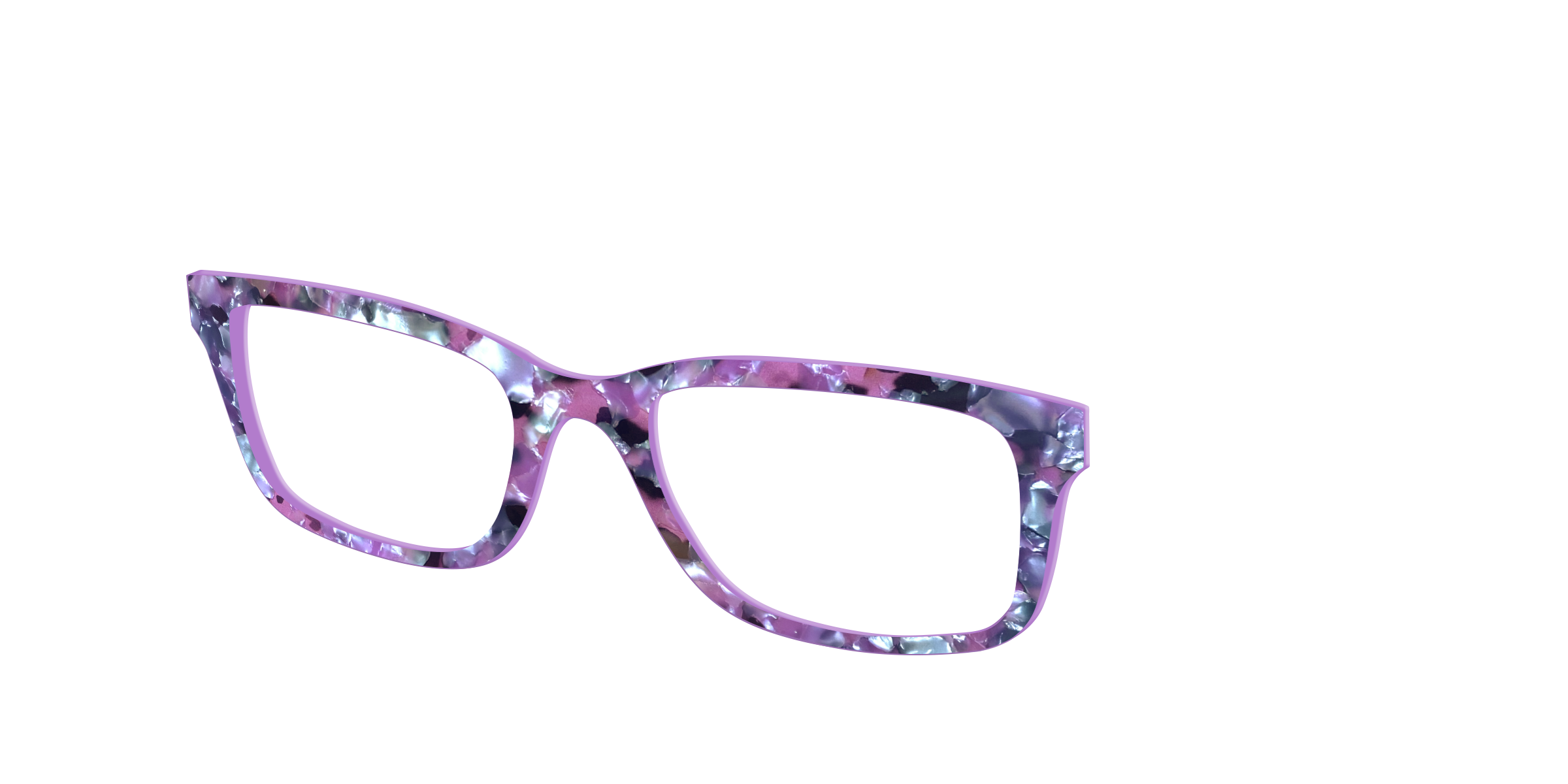 Pair Eyewear Design Tops Sunset Hibiscus top per occhiali tartarugato